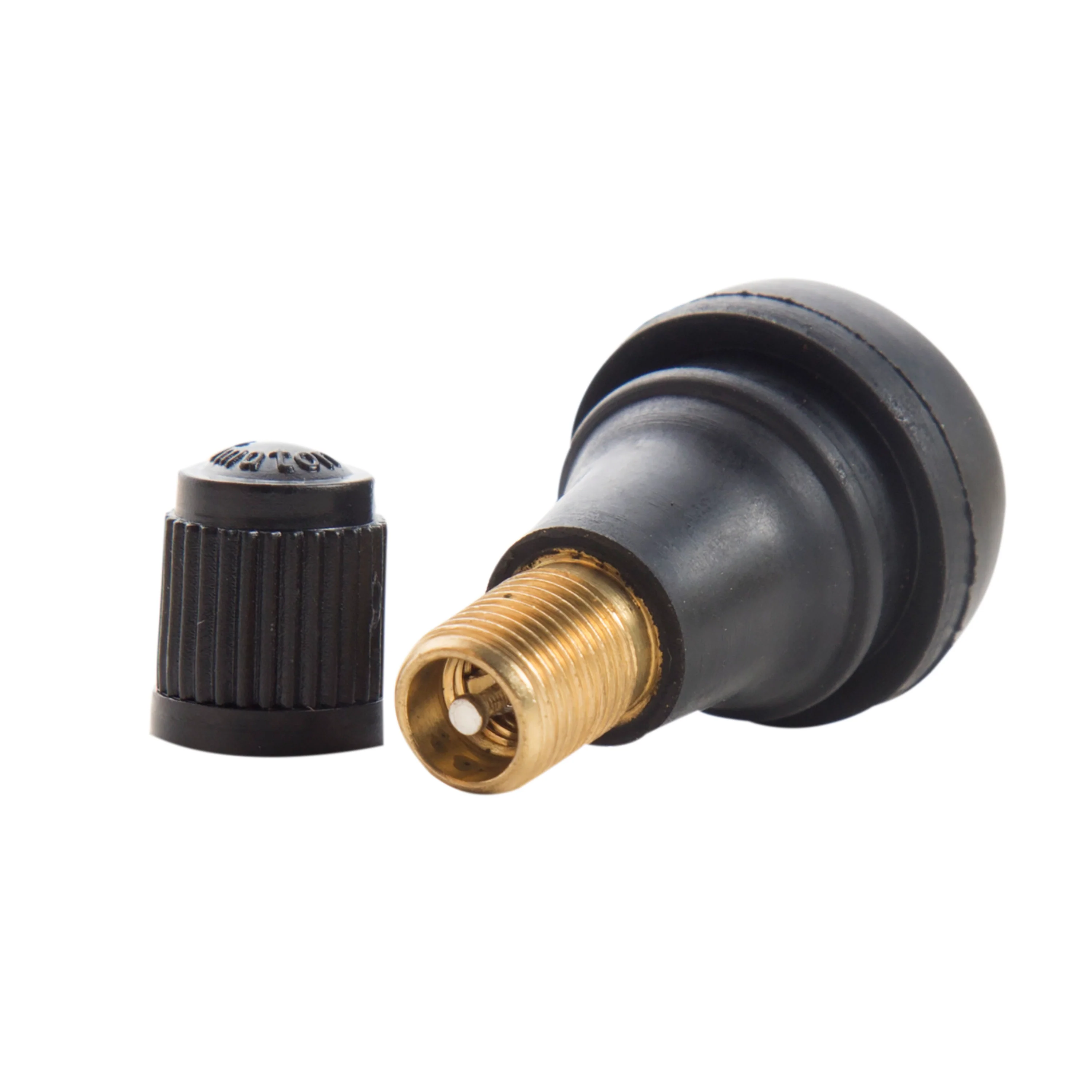 0.88-Inch TR412 Snap-in Rubber Valve Stem, Pack of 50