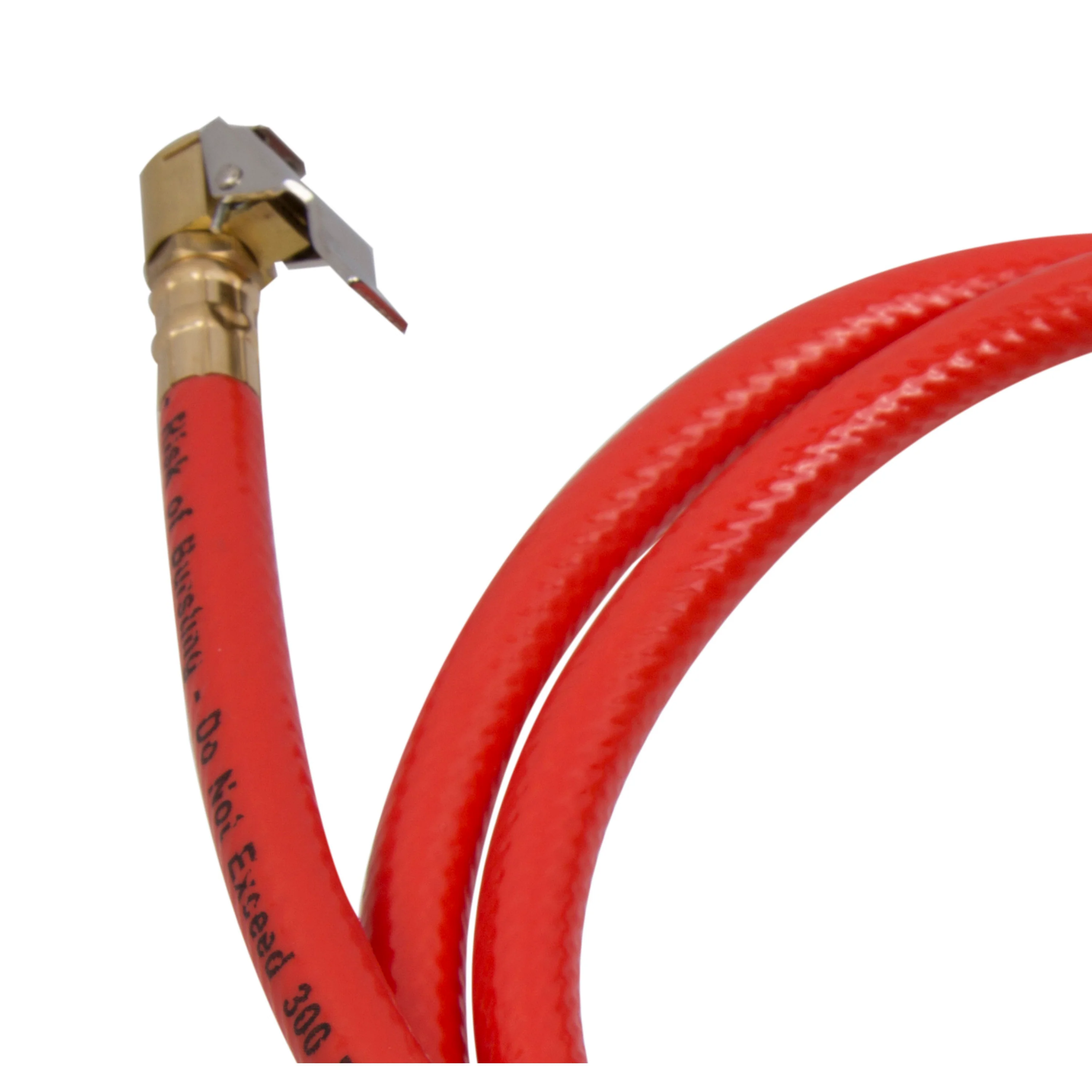 56-Inch Replacement 1/4-Inch ID Hose Whip with 1/2-Inch Male NPT Fitting and Clip-On Chuck - Image 3