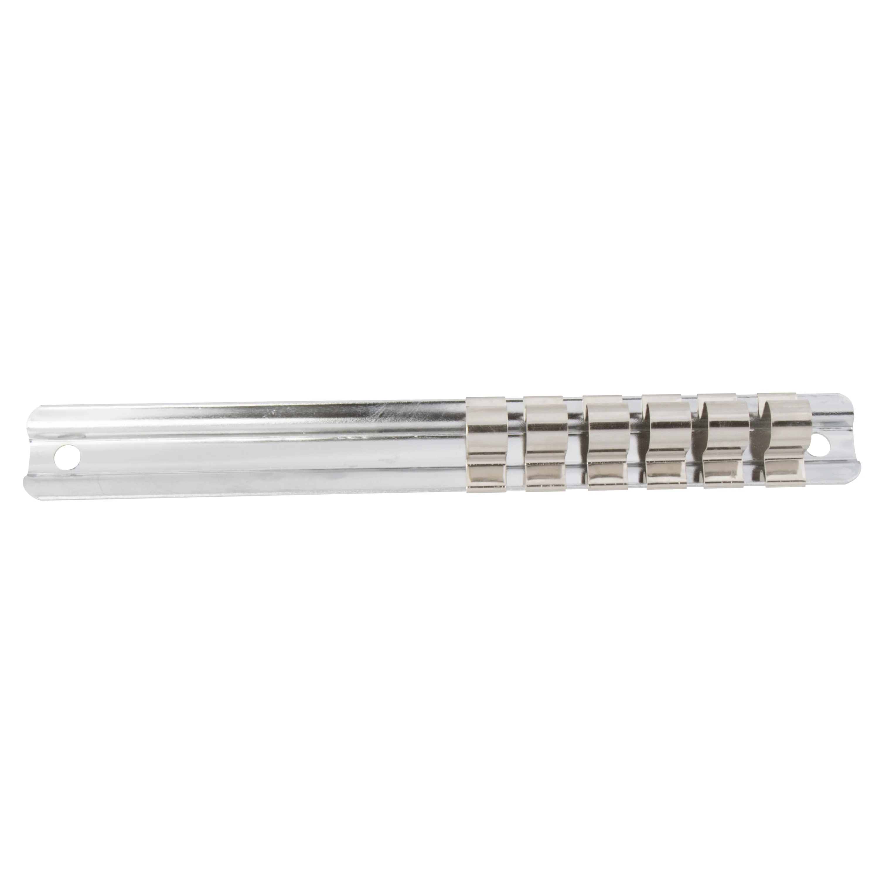 6-Piece 3/8-Inch Drive Steel Socket Rail, 7-Inch Length - Image 5