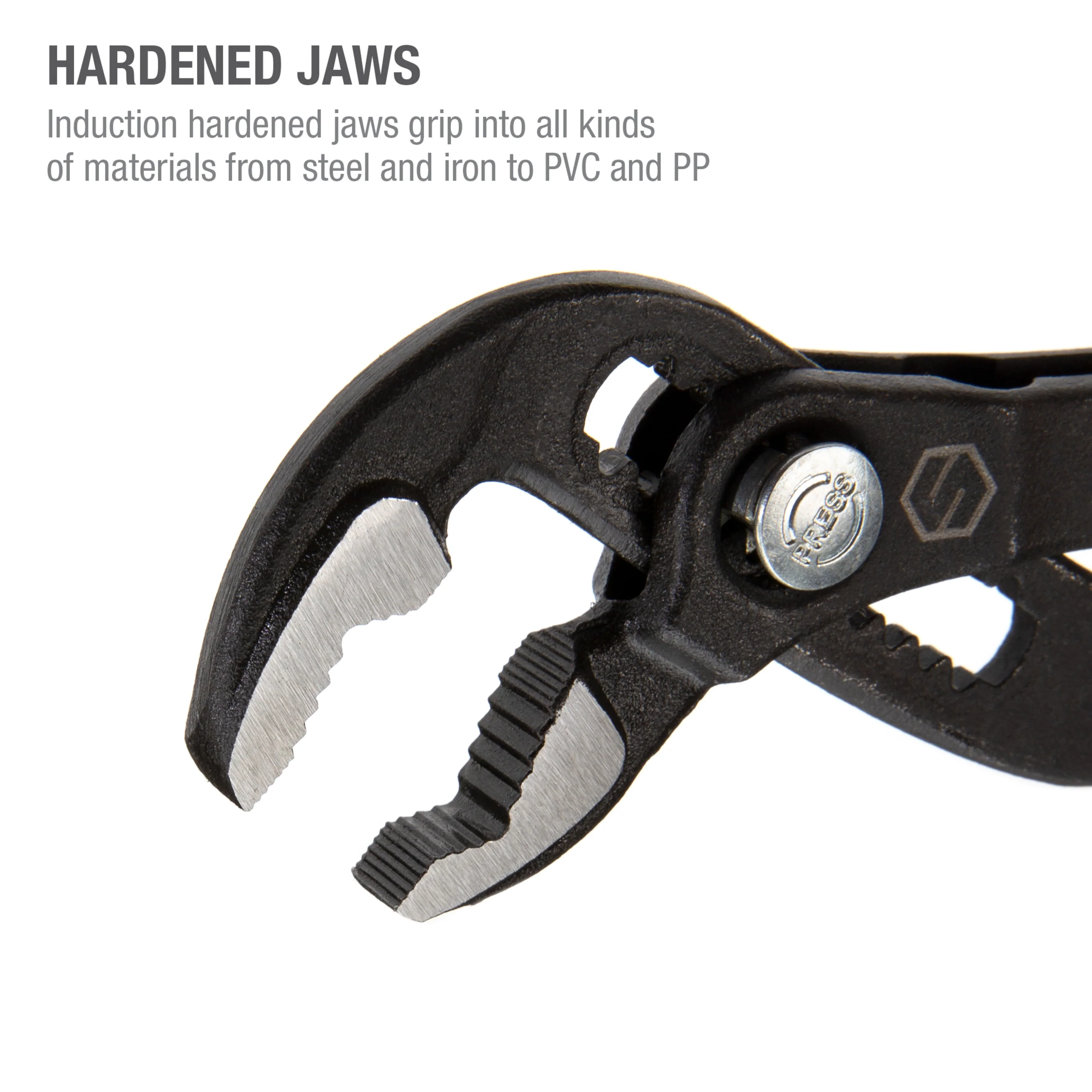 7-Inch Push Button Locking Adjustable Water Pump Pliers - Image 4