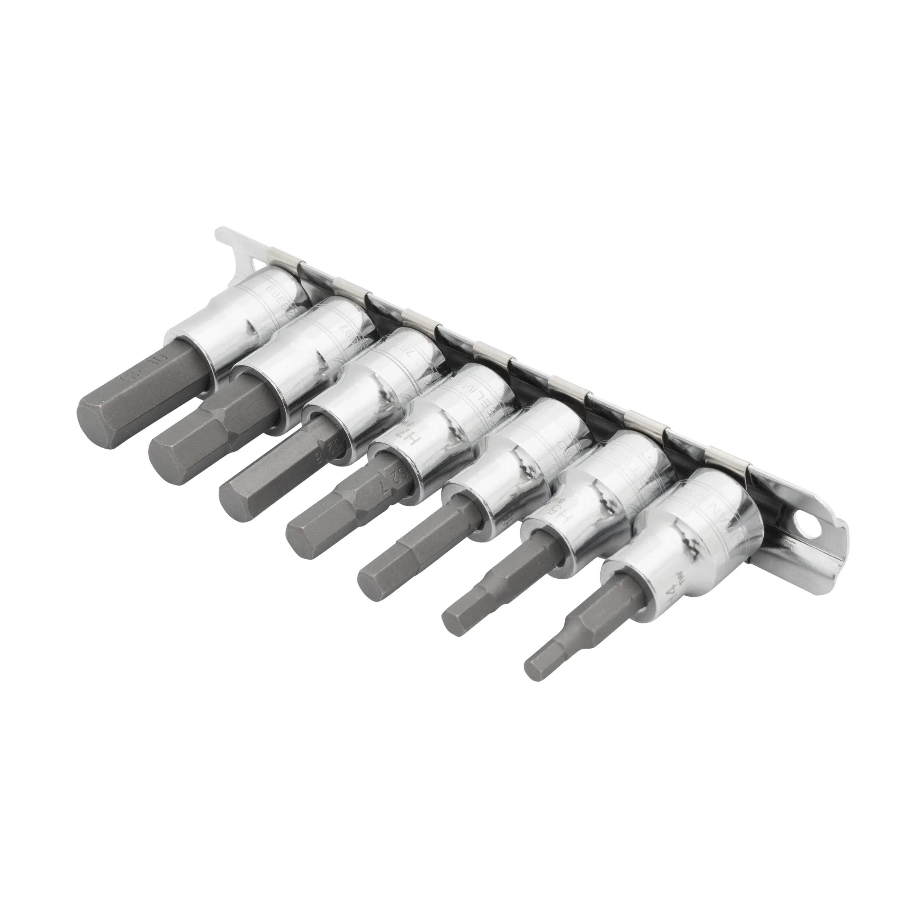 7-Piece 3/8-Inch Drive Metric Hex Bit Socket Set - Image 2