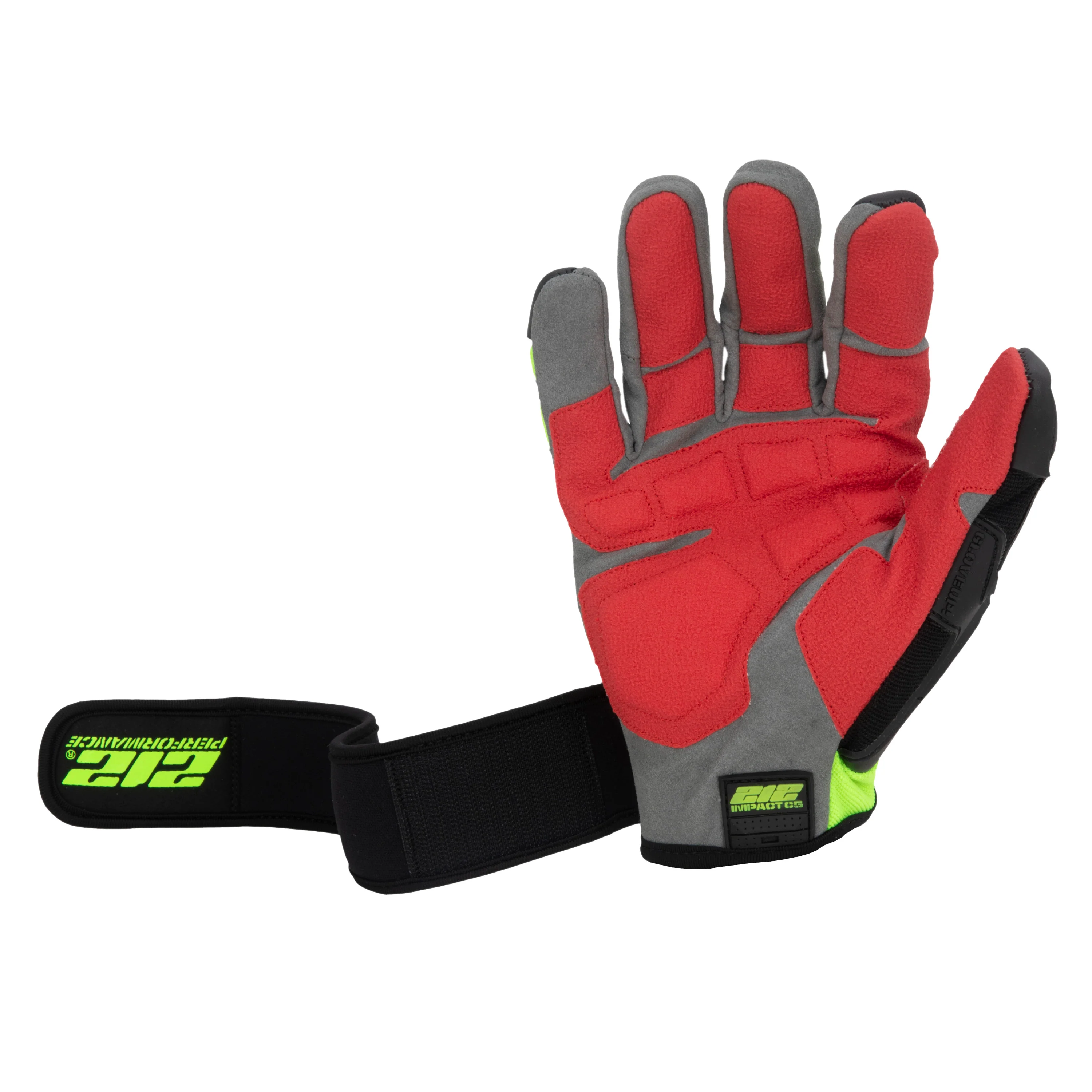 Anti-Vibration Impact Resistant Cut 3 Hi-Viz Work Glove - Image 6