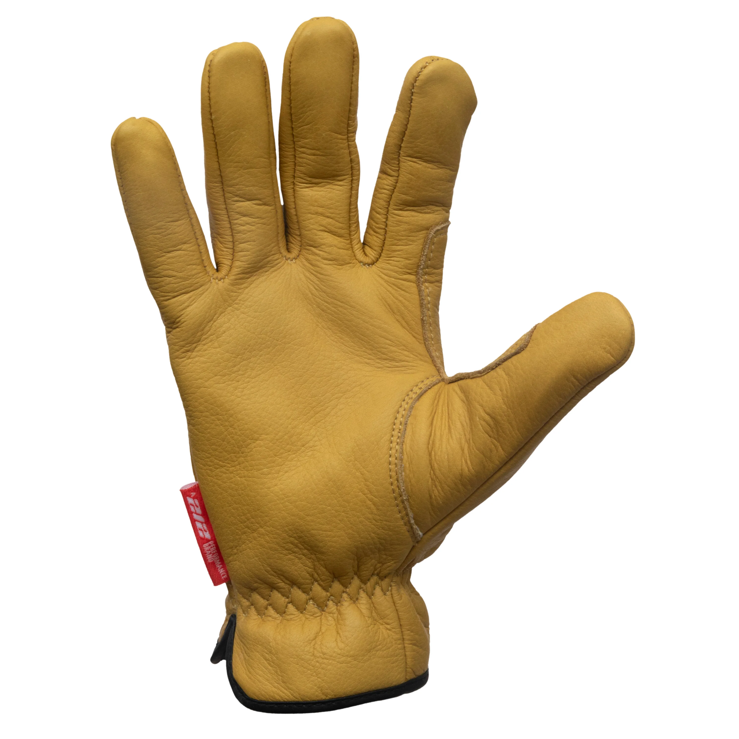 Women's Leather Driver ANSI Cut 5 Work Glove - Image 2