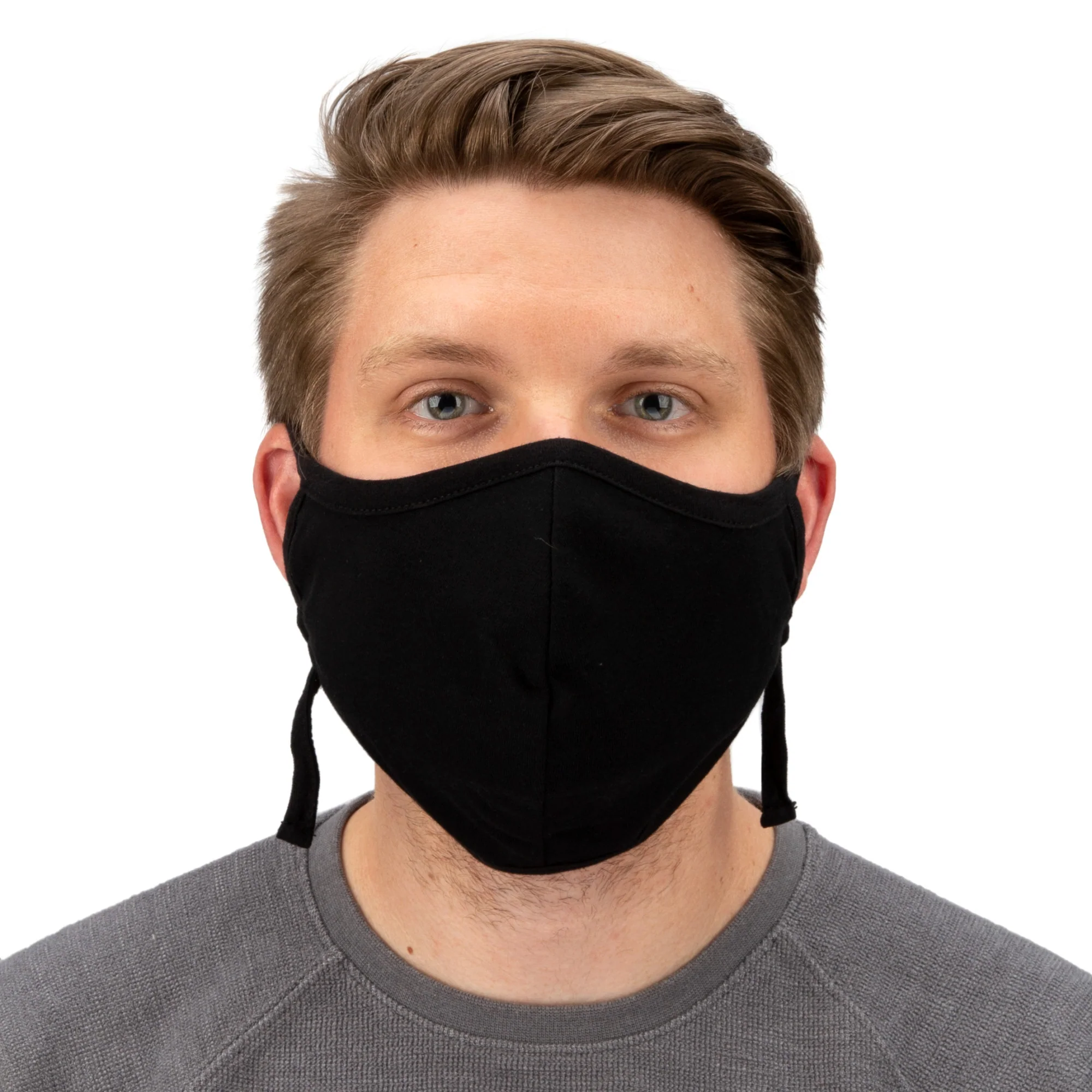 Washable Cotton Face Mask with Adjustable Ear Straps - Image 6