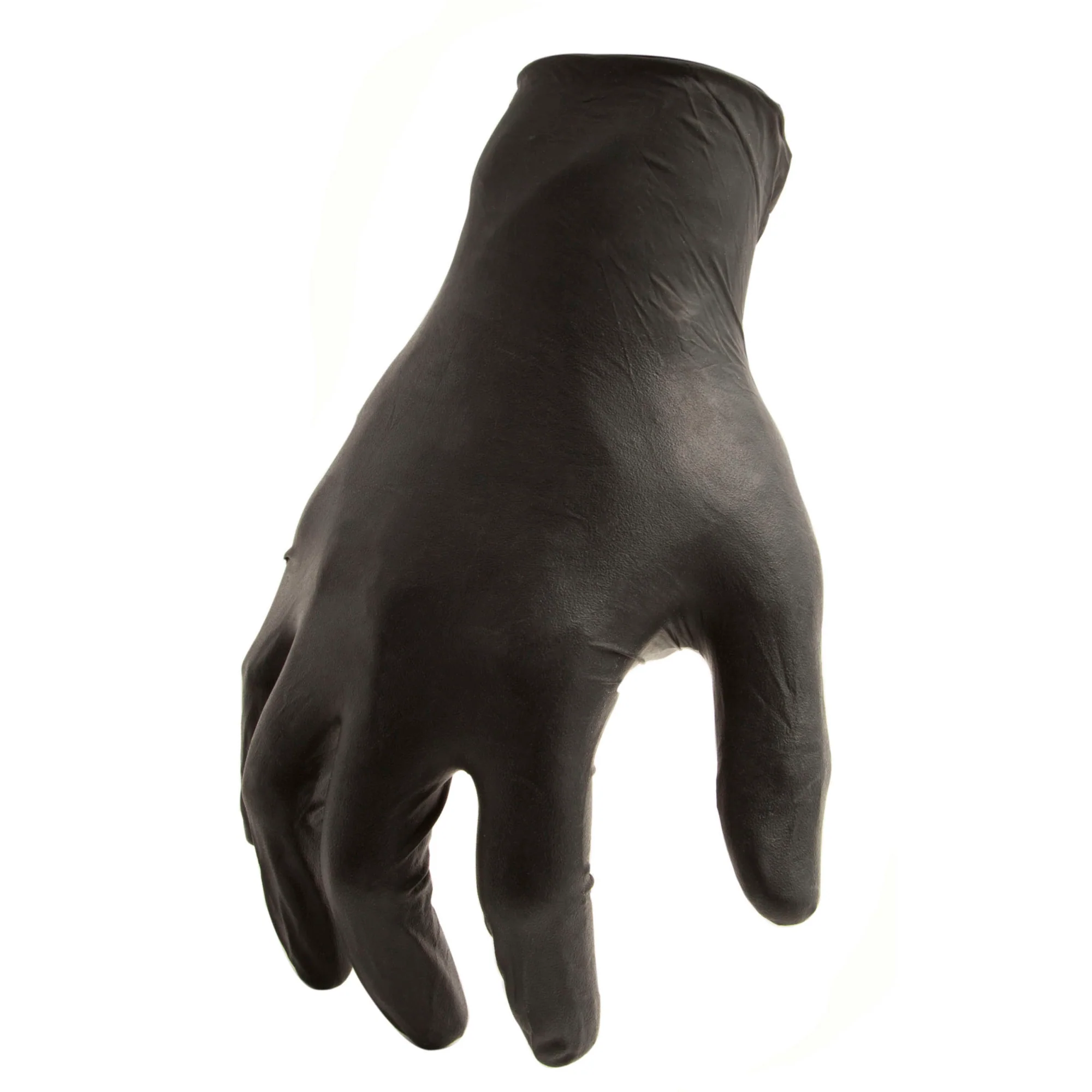 5mil Disposable Black Nitrile Gloves (Latex Free), 100ct - Image 4