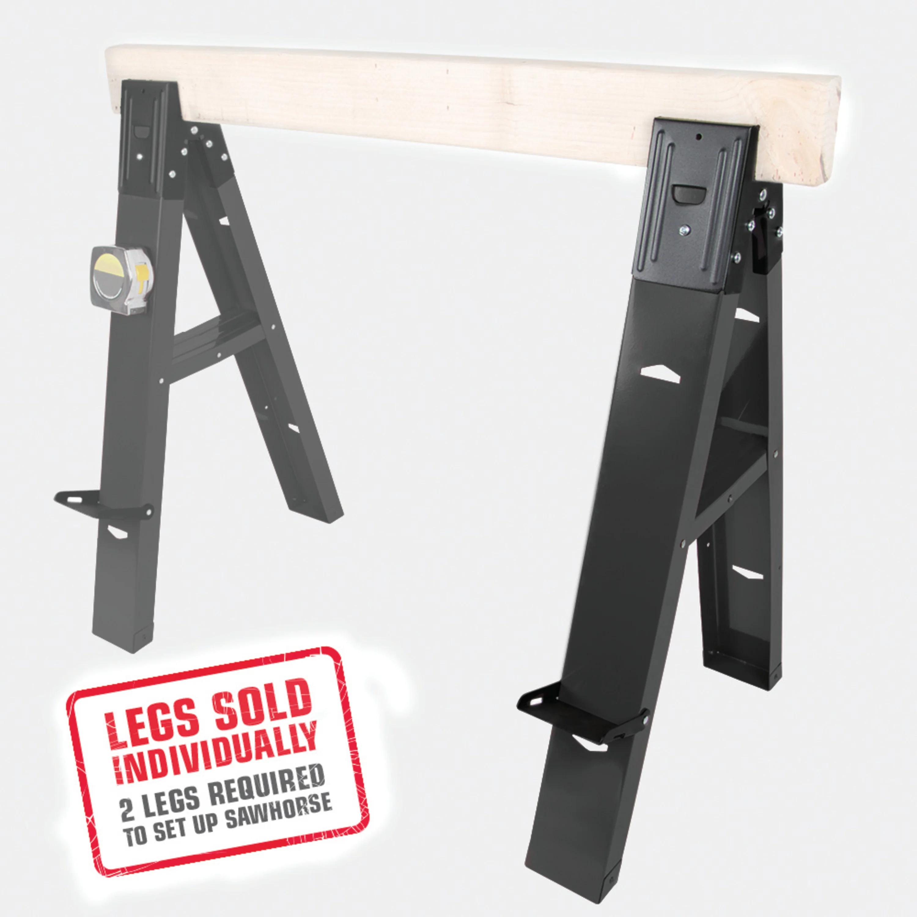 Foldable Sawhorse Leg, One Leg Only - Image 6