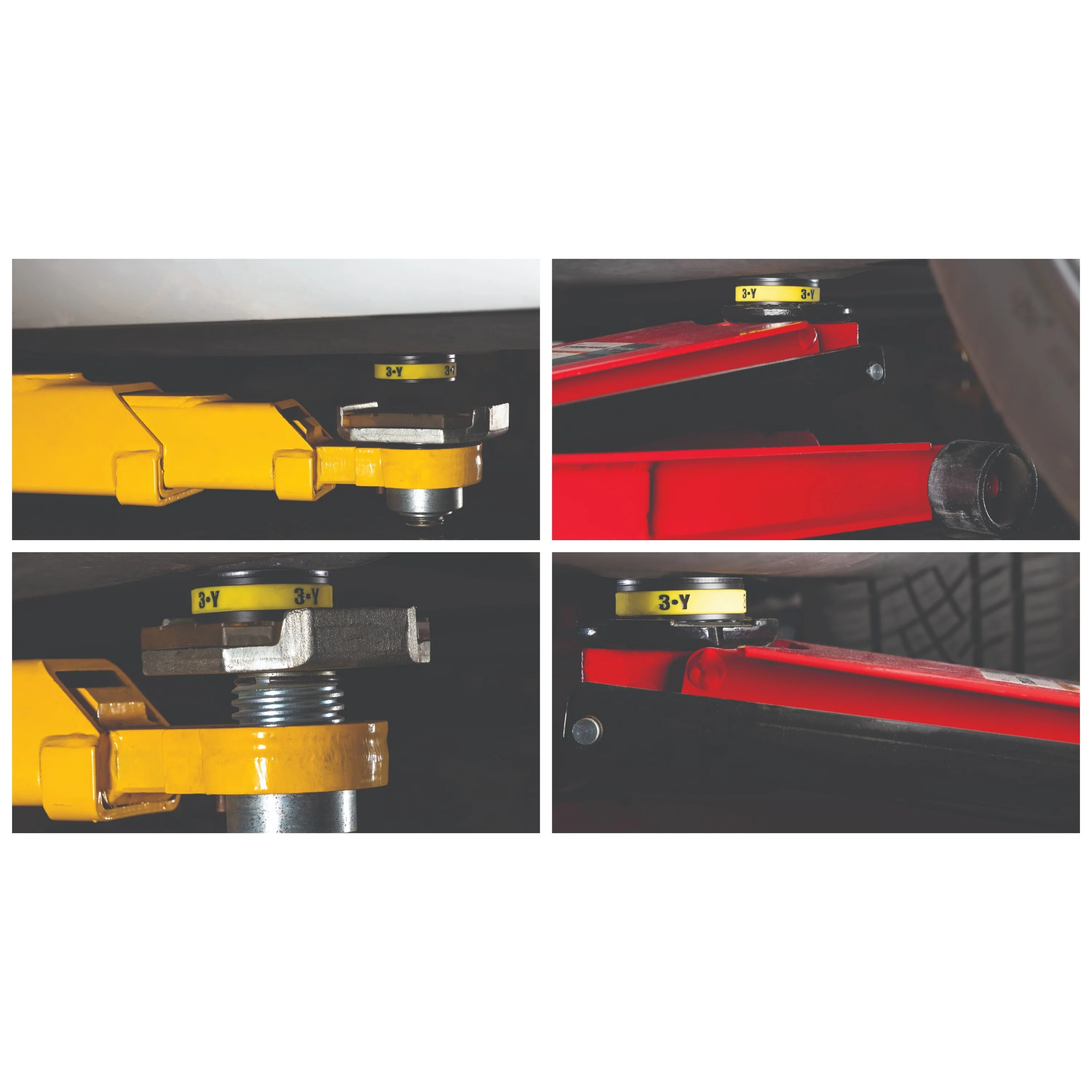 4-Piece Friction Fit Low Profile Jack Pad Riser Tool Set for Tesla Model 3 and Model Y - Image 8