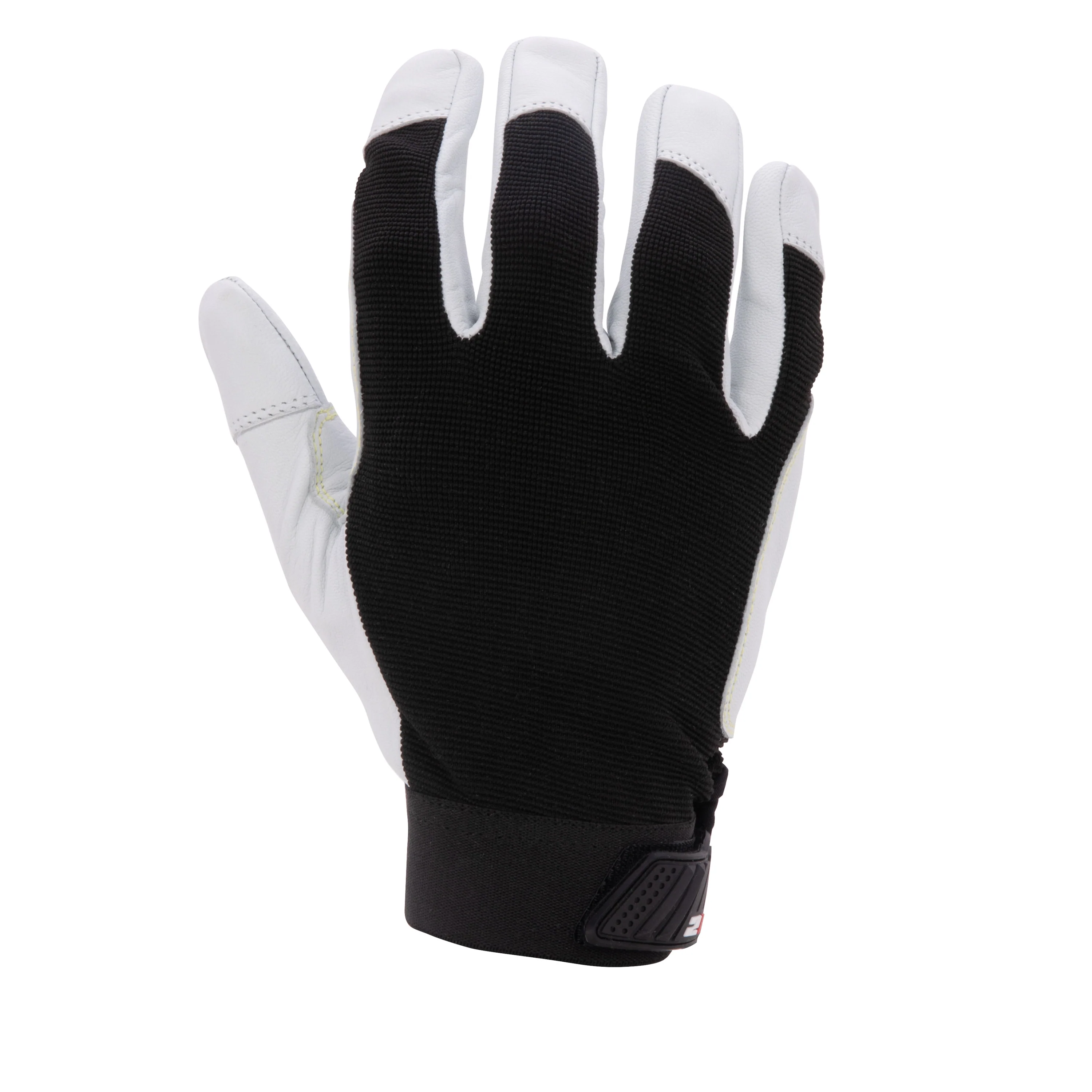 Goatskin Leather Palm Cut 5 Fabricator Gloves, Black - Image 2