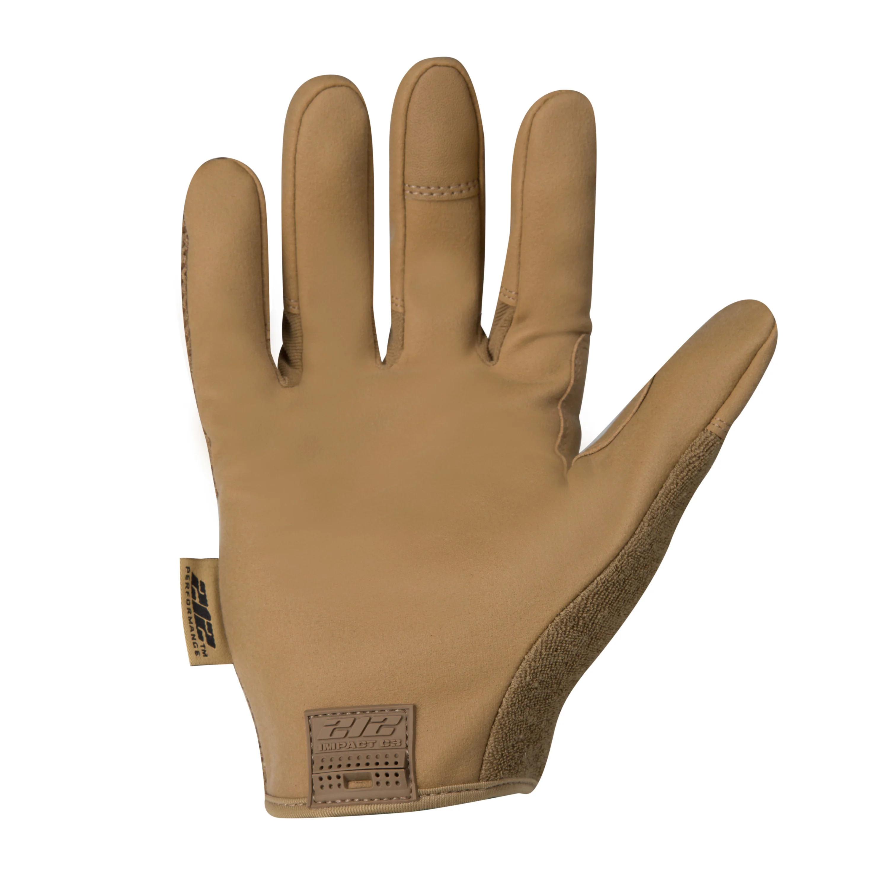 Cut Resistant High Abrasion Air Mesh Touch Gloves in Tan (EN Level 3) - Image 4