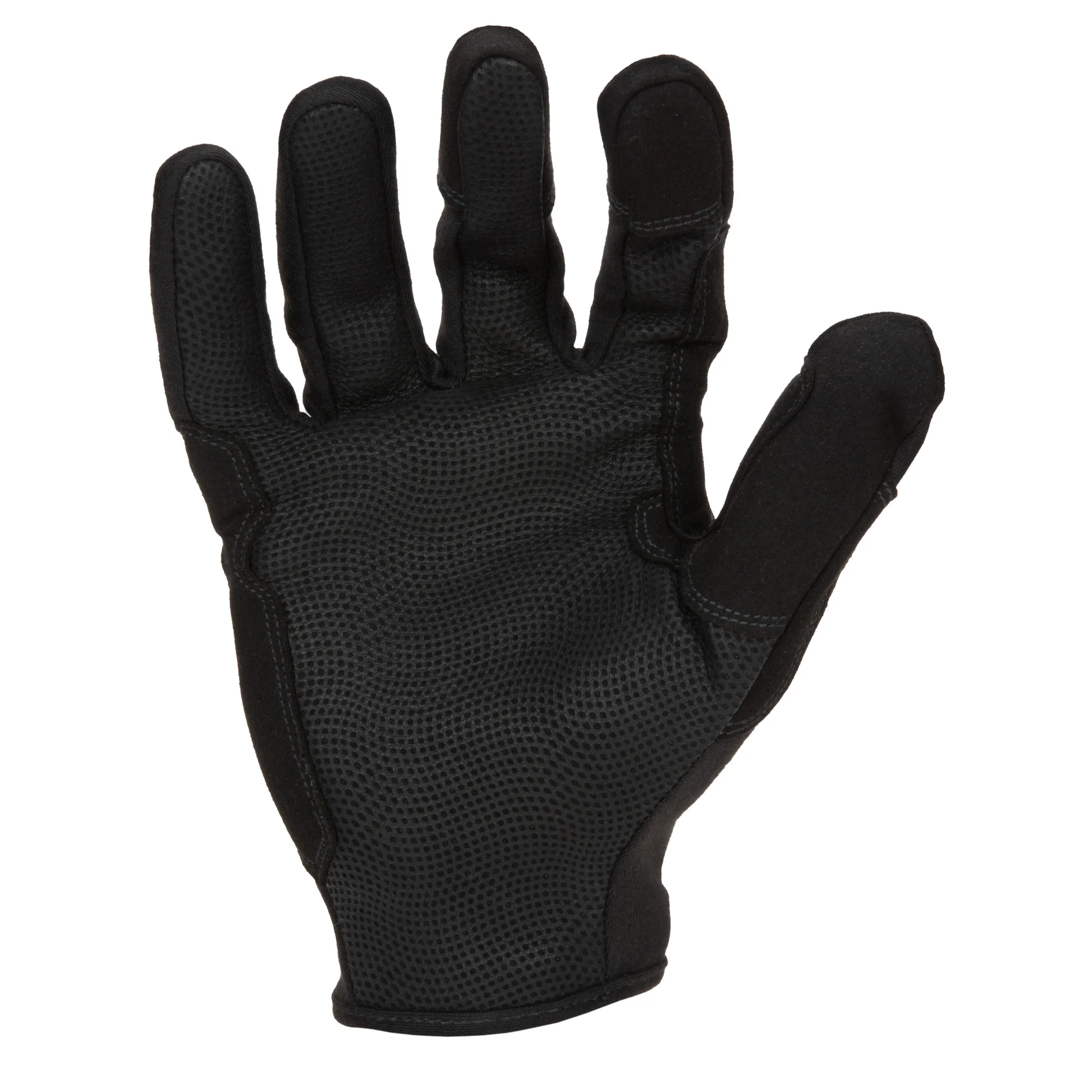 GSA Compliant Fire Resistant Premium Leather Operator Gloves in Black - Image 4