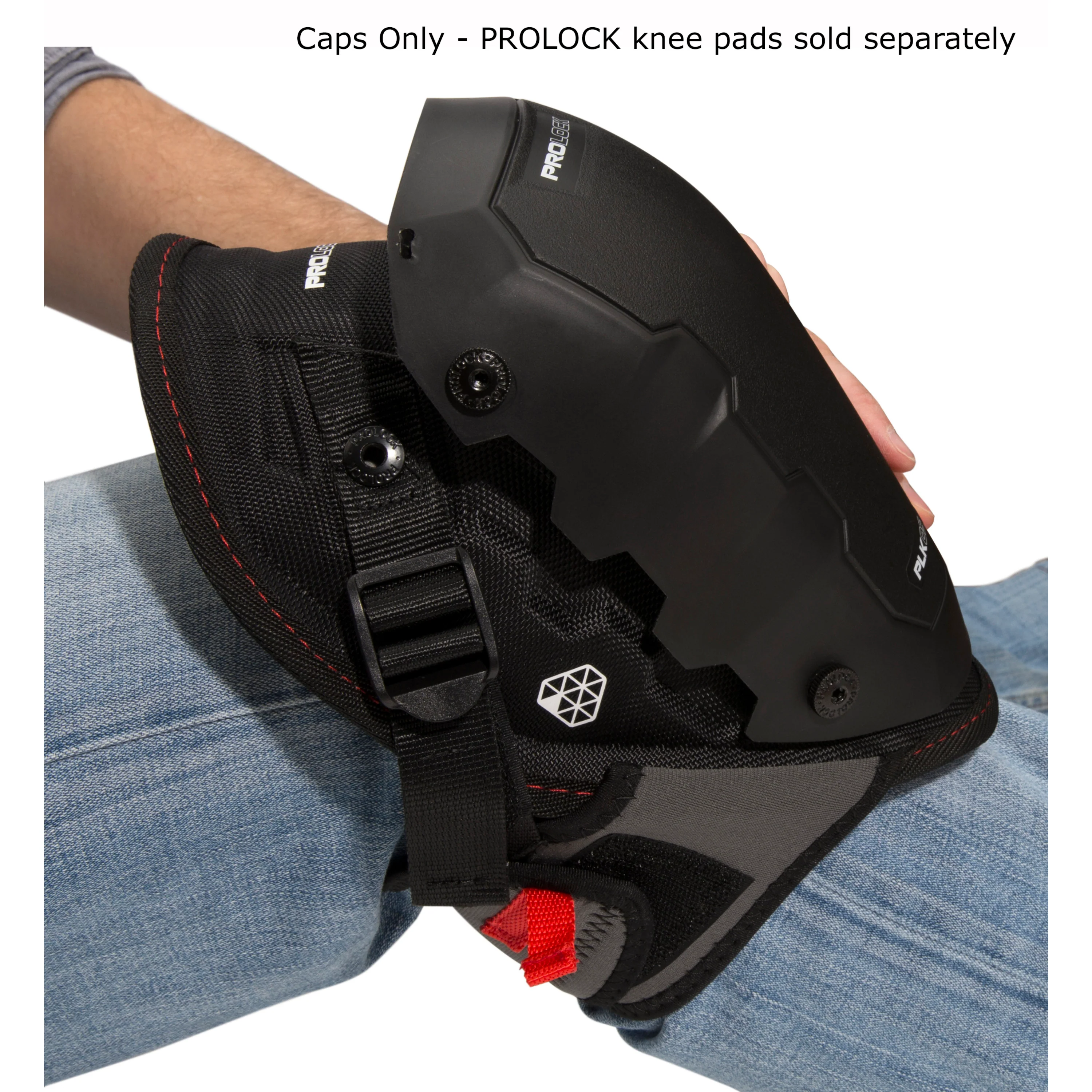 Hard Cap Attachment for PROLOCK Knee Pads (1 pair, caps only) - Image 7