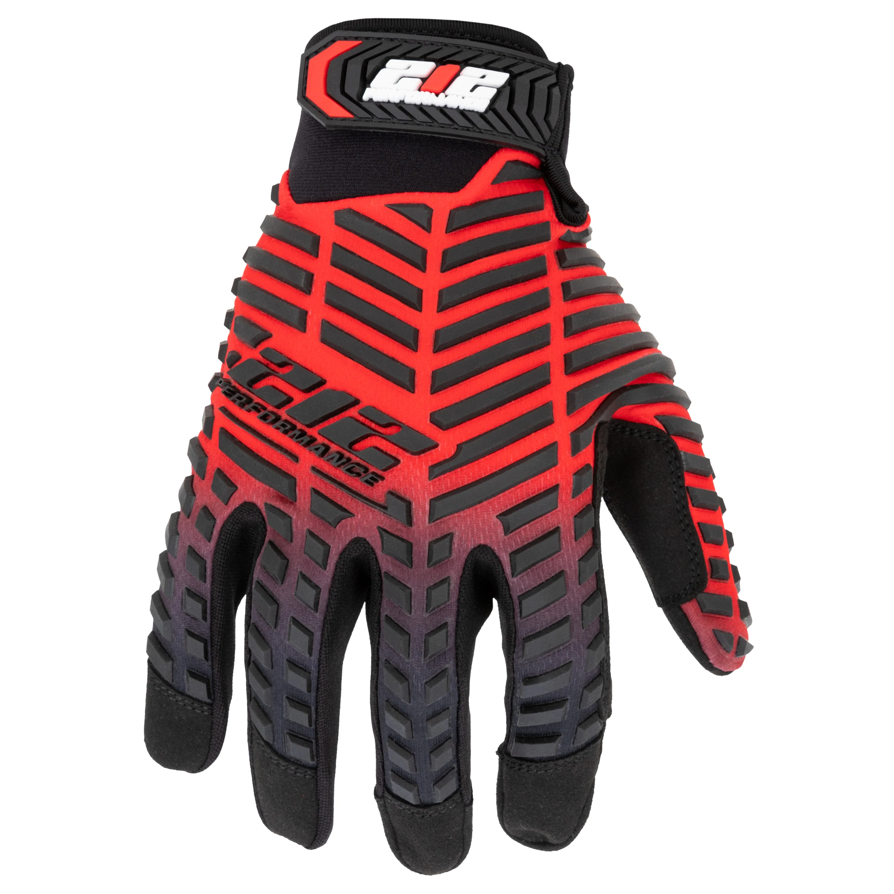 High Abrasion Resistant Utility Pro Work Gloves in Red, Gray, and Black - Image 2