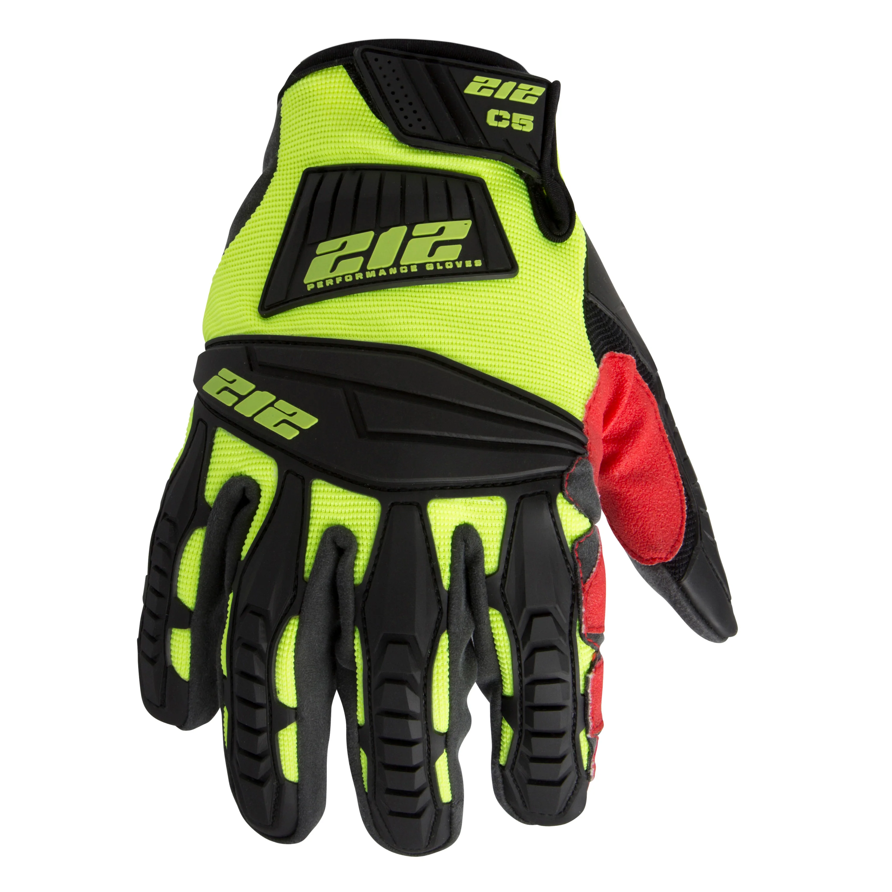 Super Hi-Vis Cut and Impact Resistant Work Gloves (EN Level 5/ANSI A4) - Image 4