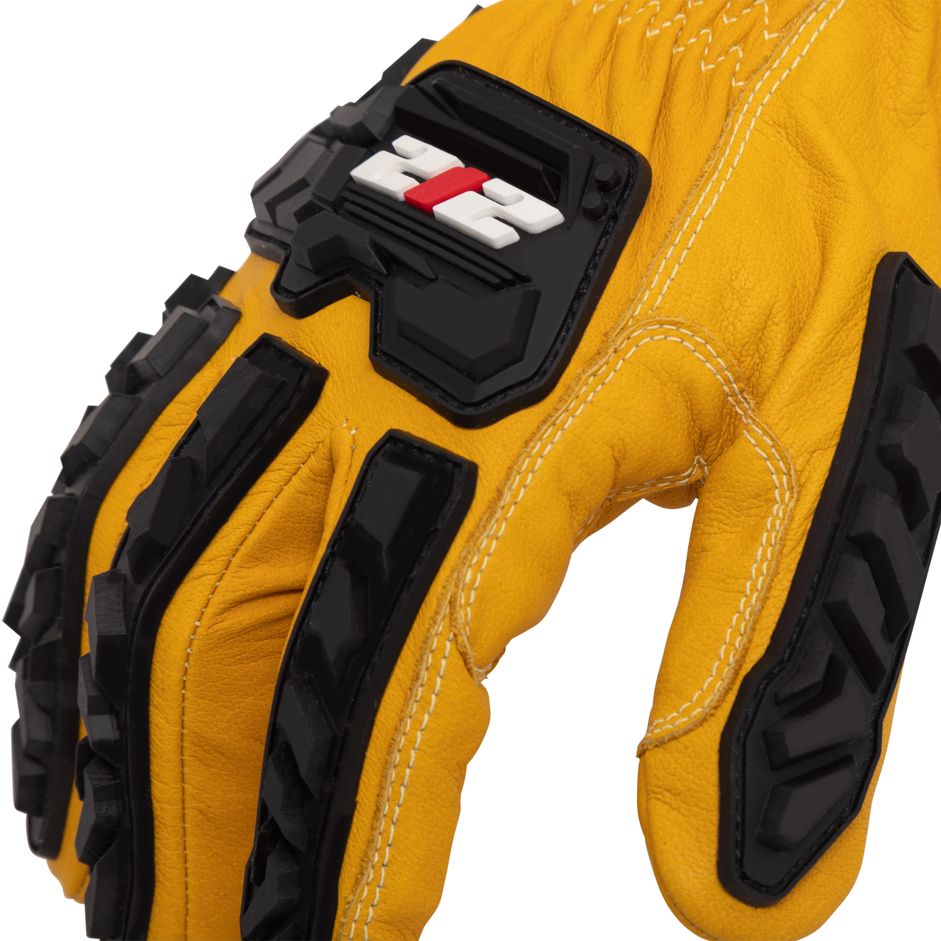Impact Leather Driver ANSI Cut 9 Work Glove - Image 5