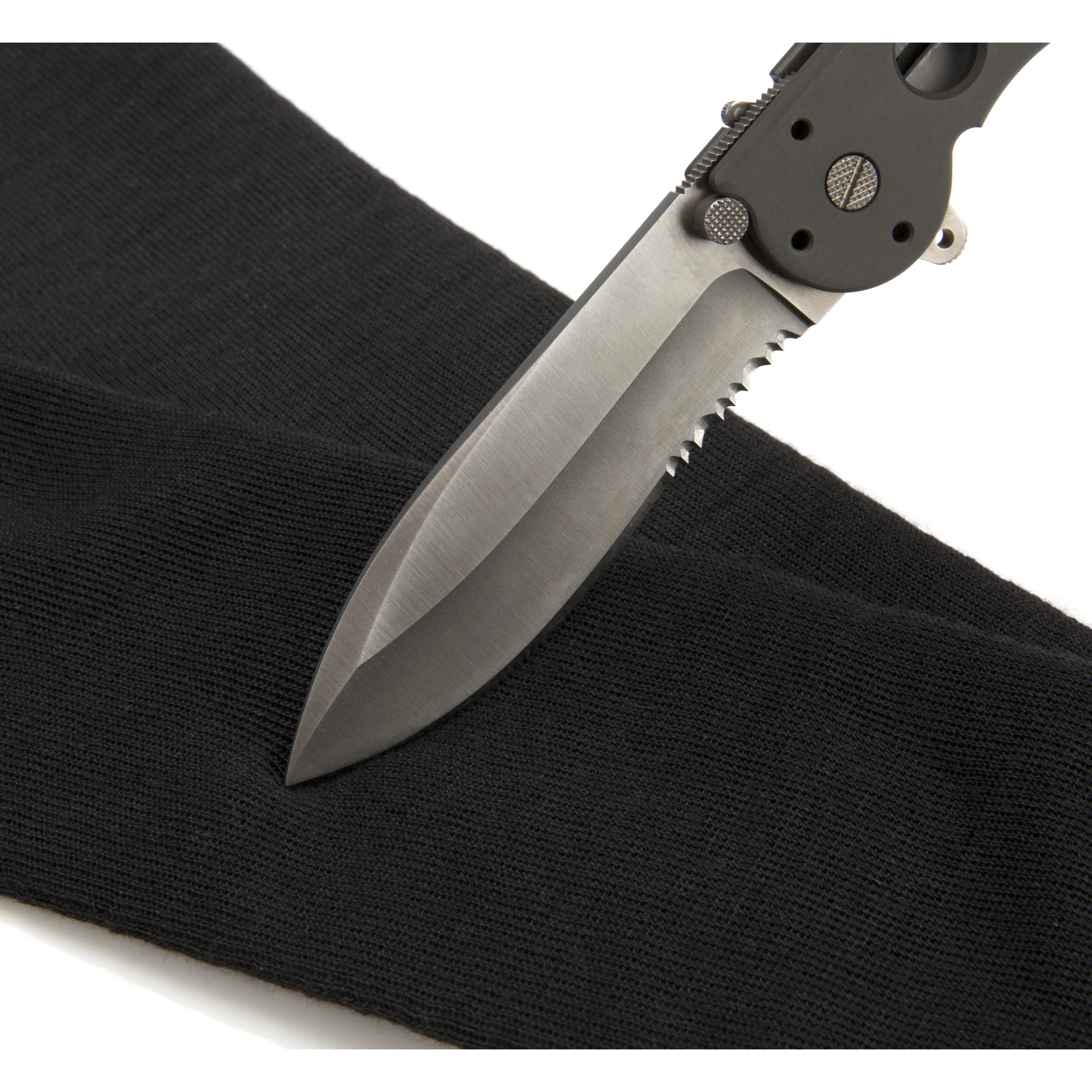 A4 Cut Resistant Liquid Repelling Double Layer Safety Sleeves made with DuPont™ Kevlar® fiber (1-Pair, Black) - Image 3