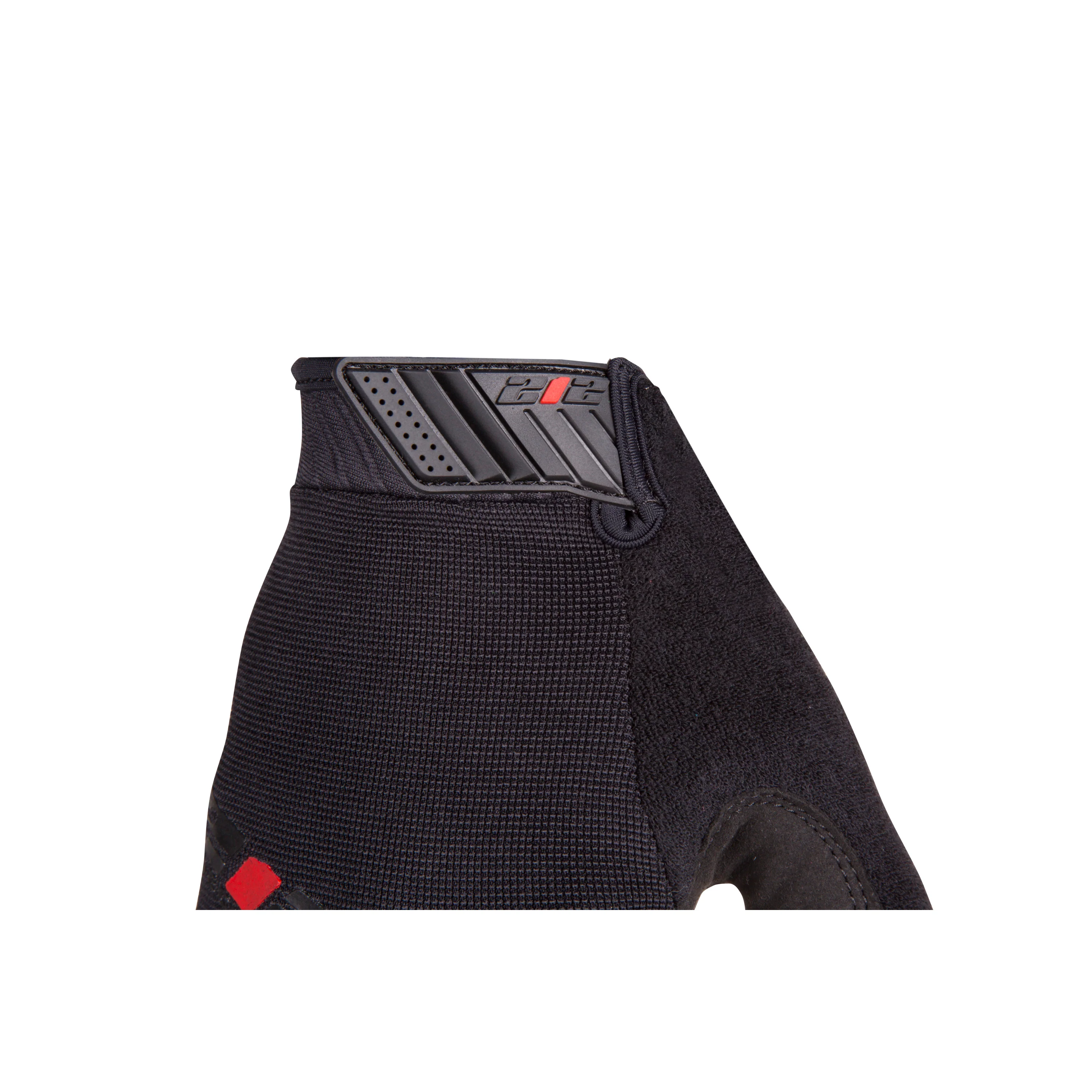 Touchscreen Compatible Mechanic Gloves in Black with Logo - Image 5
