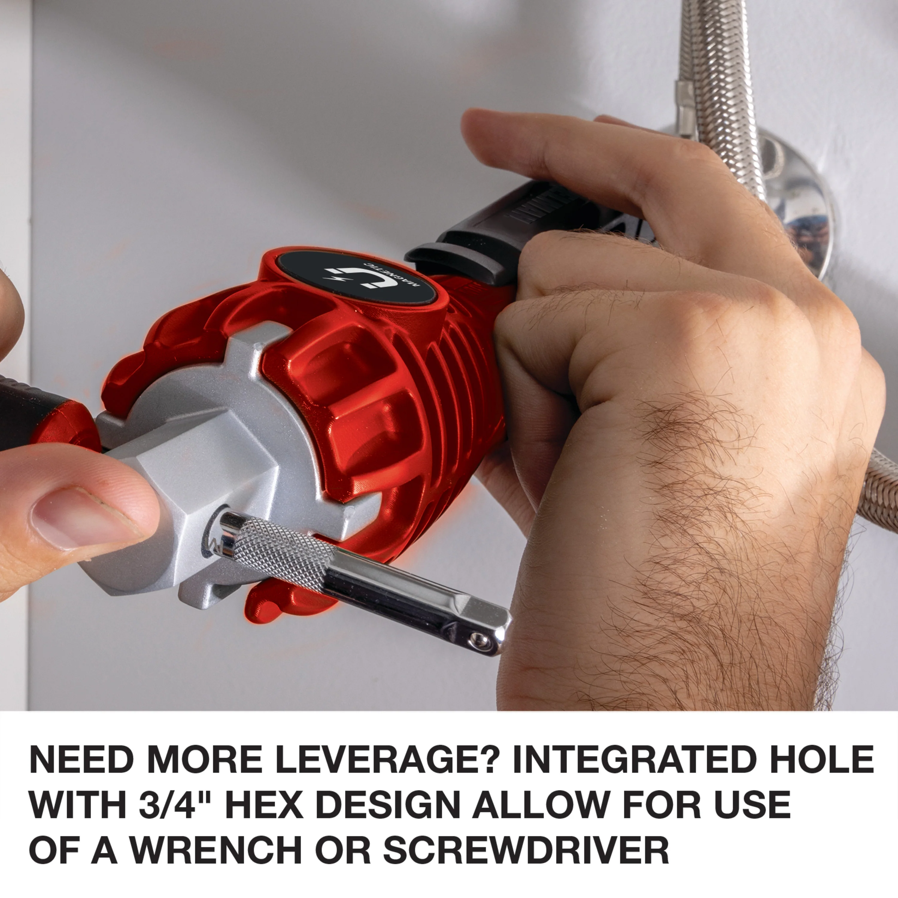 Multi-Function Faucet Wrench Install Tool with Rechargeable LED Light - Image 6