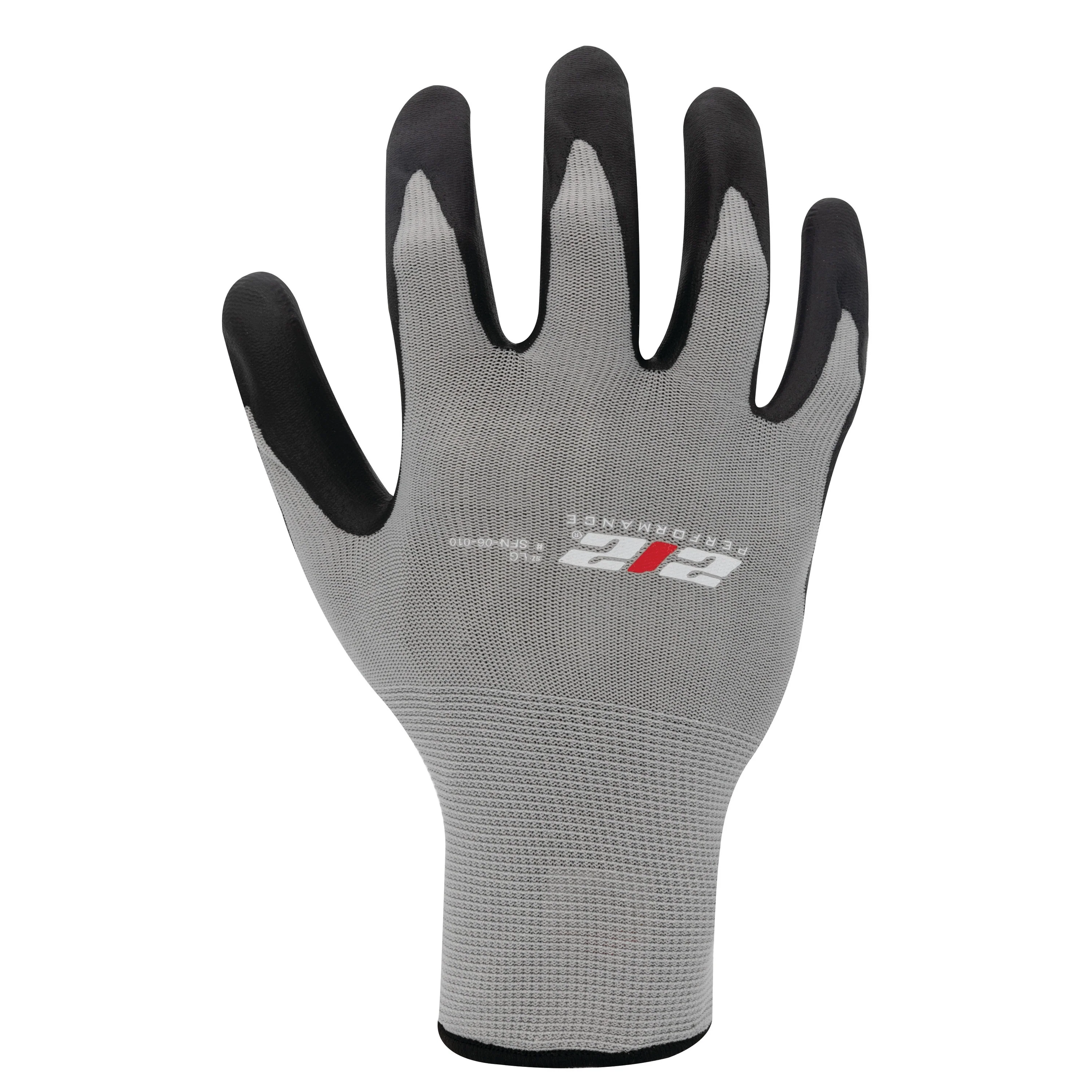 Multipurpose Seamless Foam Nitrile Palm Work Gloves in Gray - Image 5