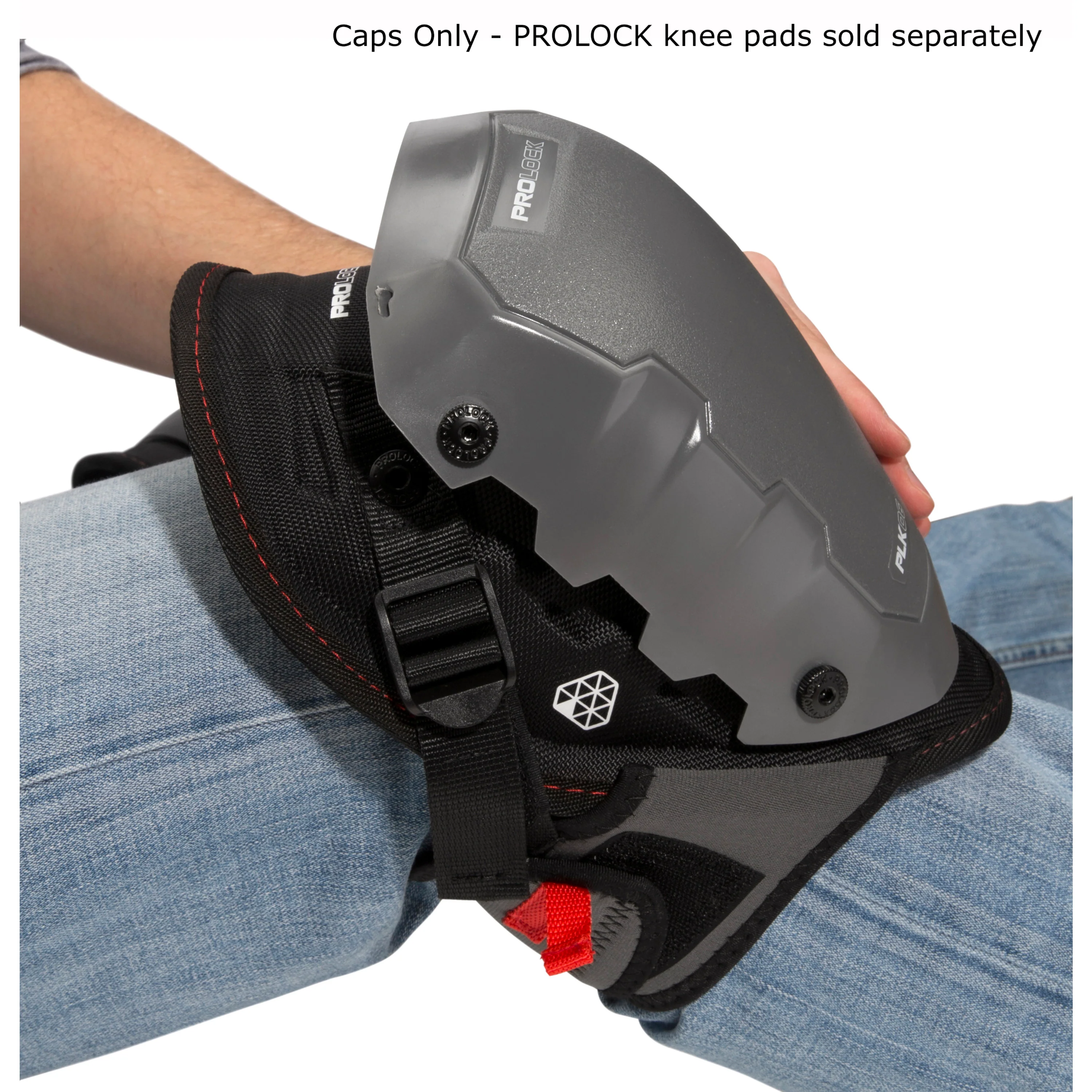 Non-Marring Cap Attachment for PROLOCK Knee Pads (1 pair, caps only) - Image 7