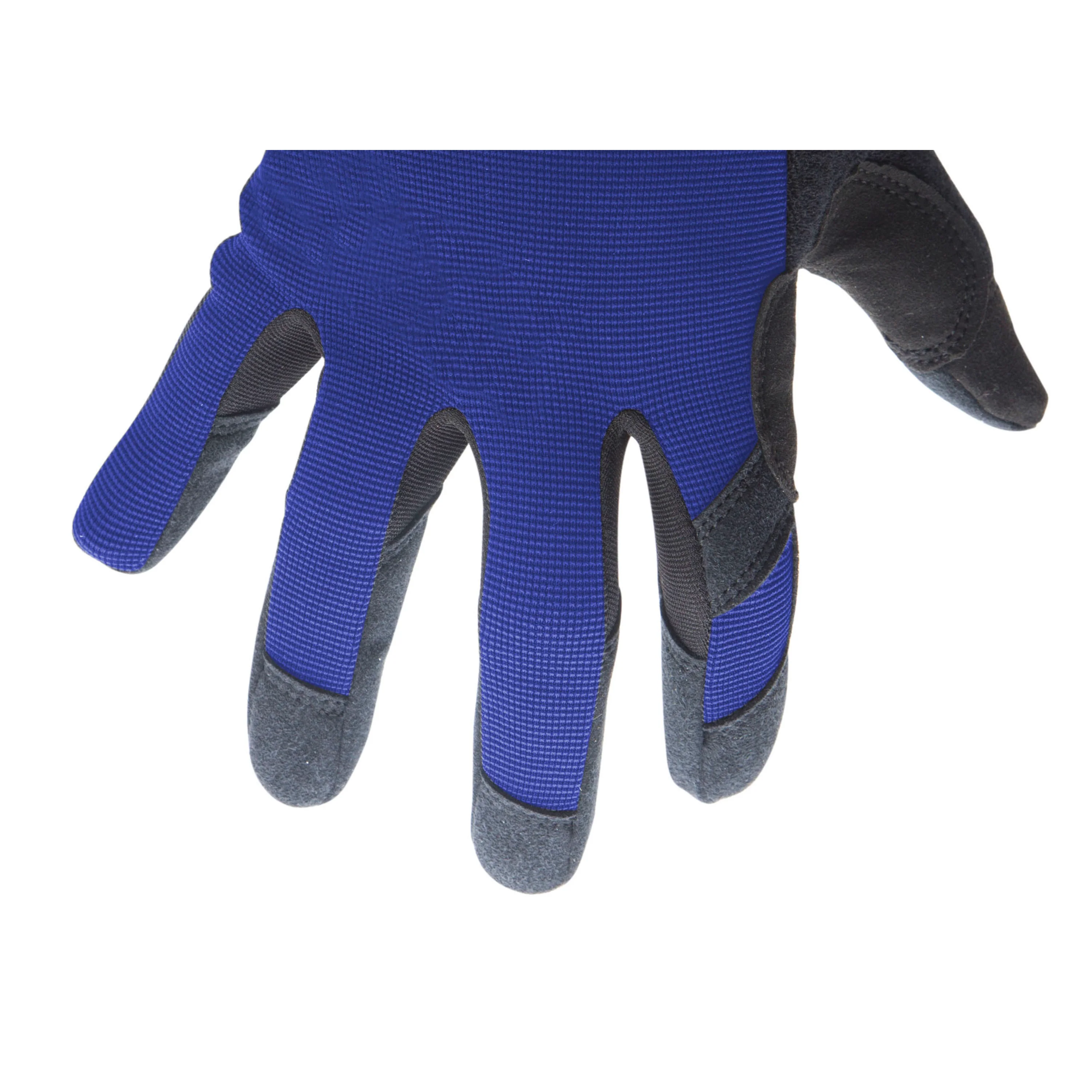 Touchscreen Compatible Mechanic Gloves in Blue - Image 6