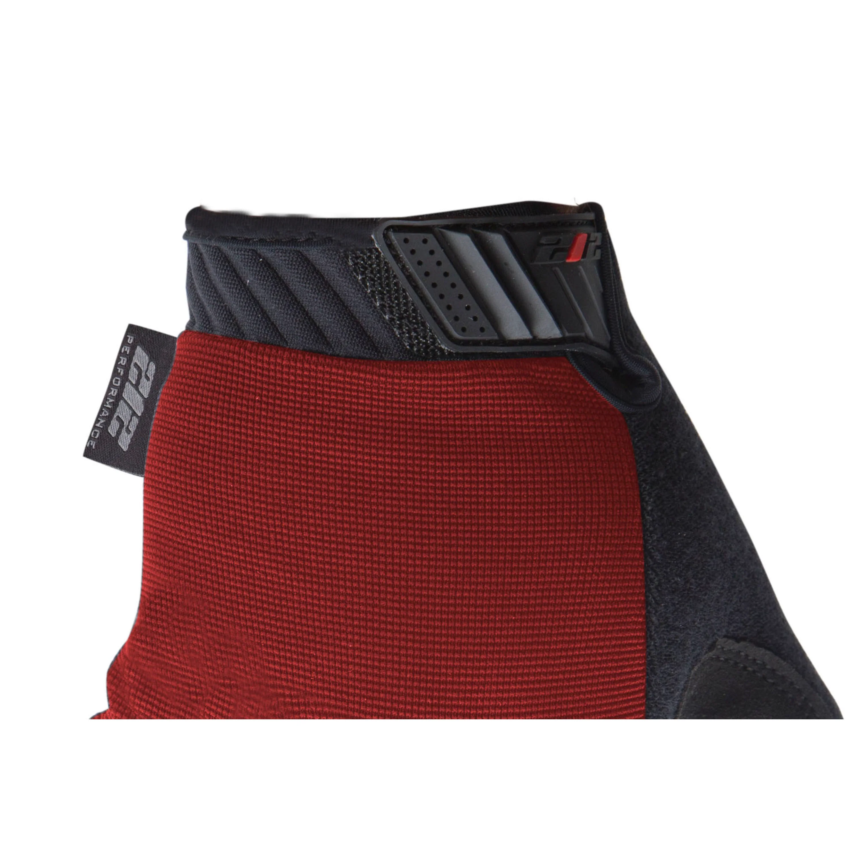 Touchscreen Compatible Mechanic Gloves in Red - Image 5