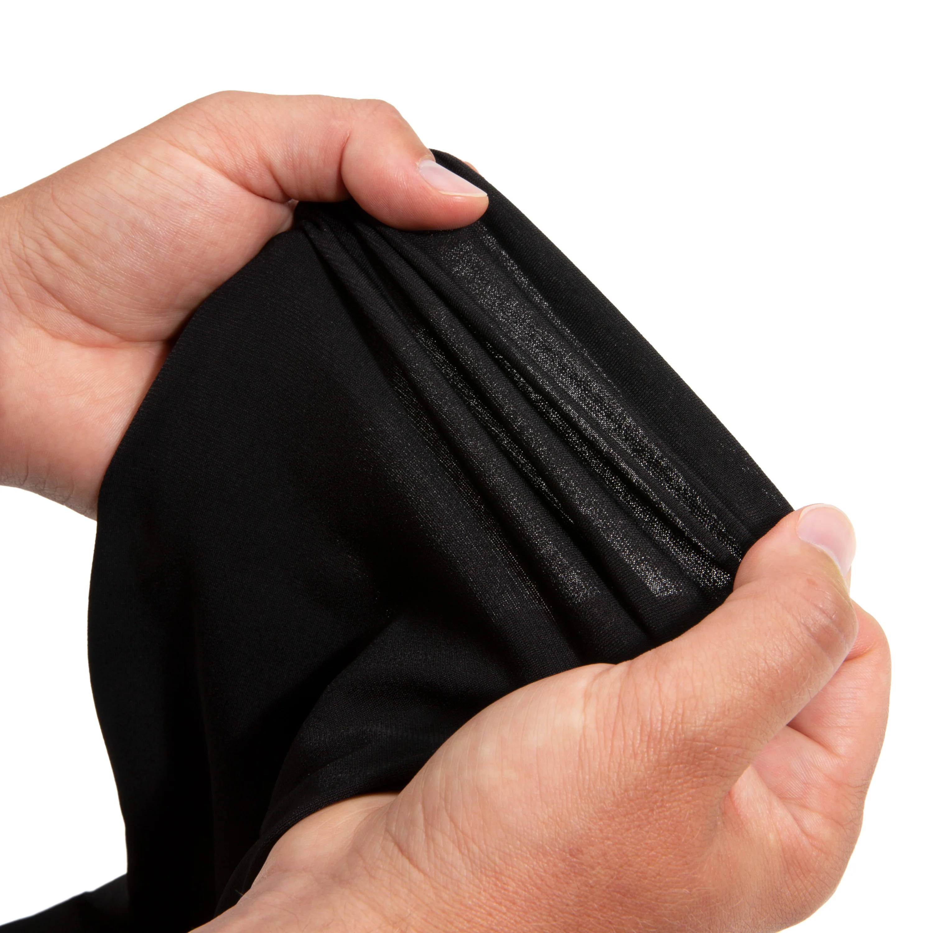 Protective Neck Gaiter and Particulate Filtering Face Cover in Black - Image 5