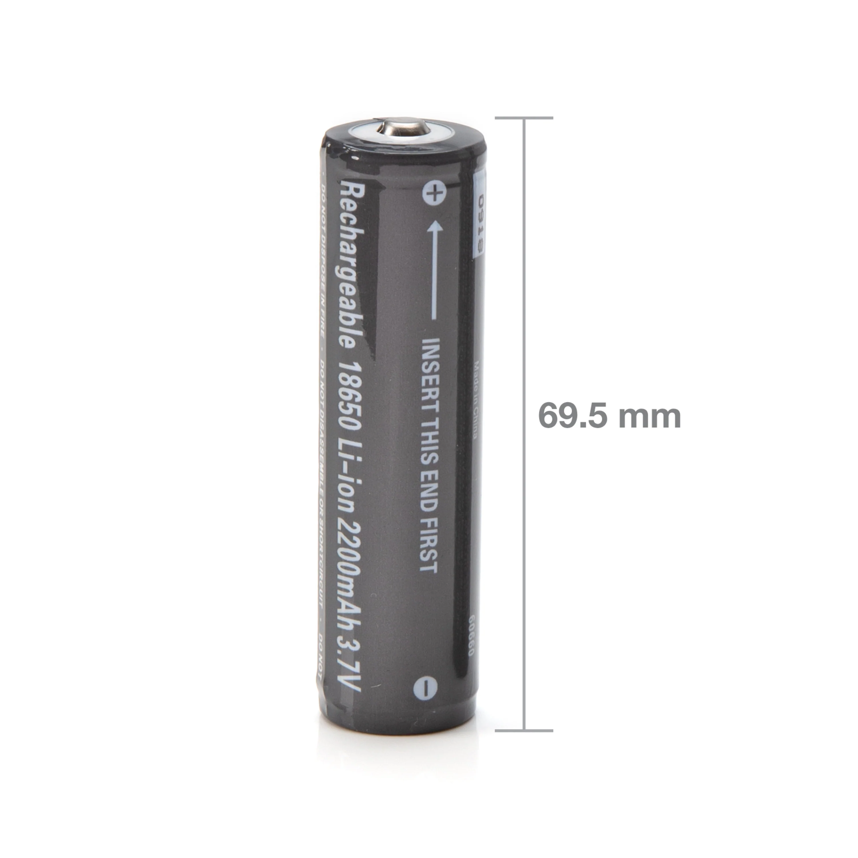 Rechargeable 18650 Li-Ion 3.7V 2200mAh Replacement / Backup Battery - Image 4