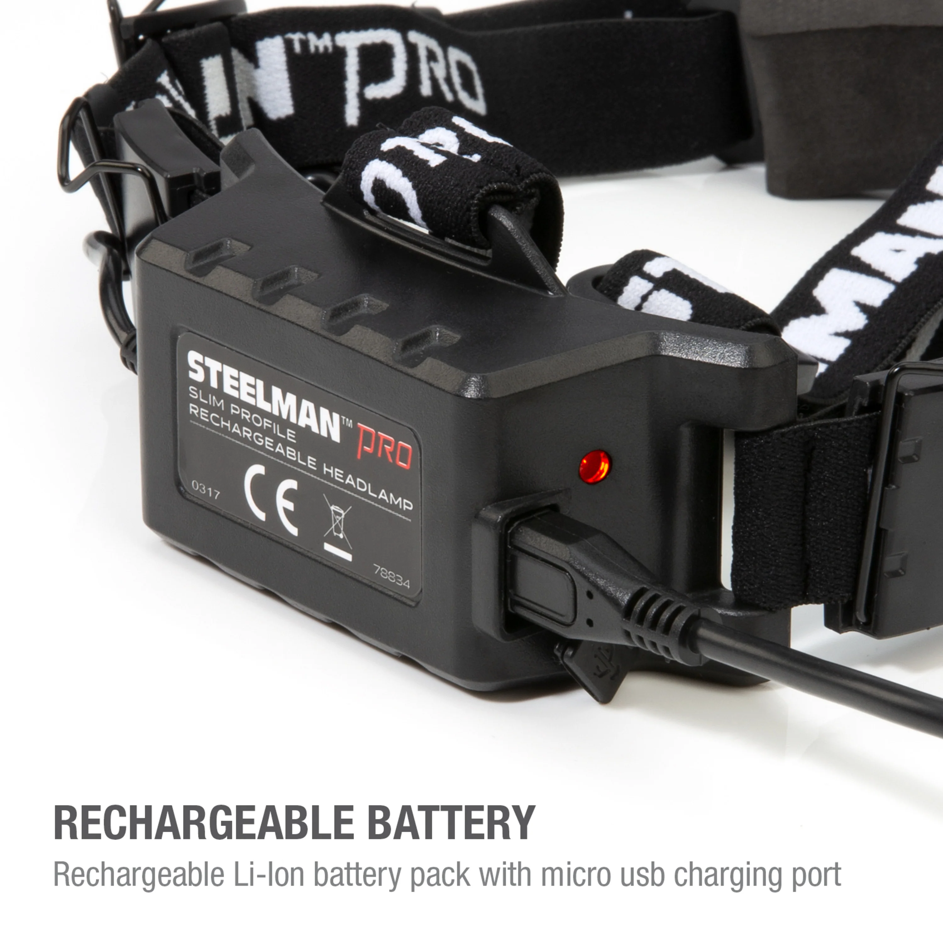 Slim Profile Rechargeable LED 250-Lumen Motion Activated Headlamp - Image 10