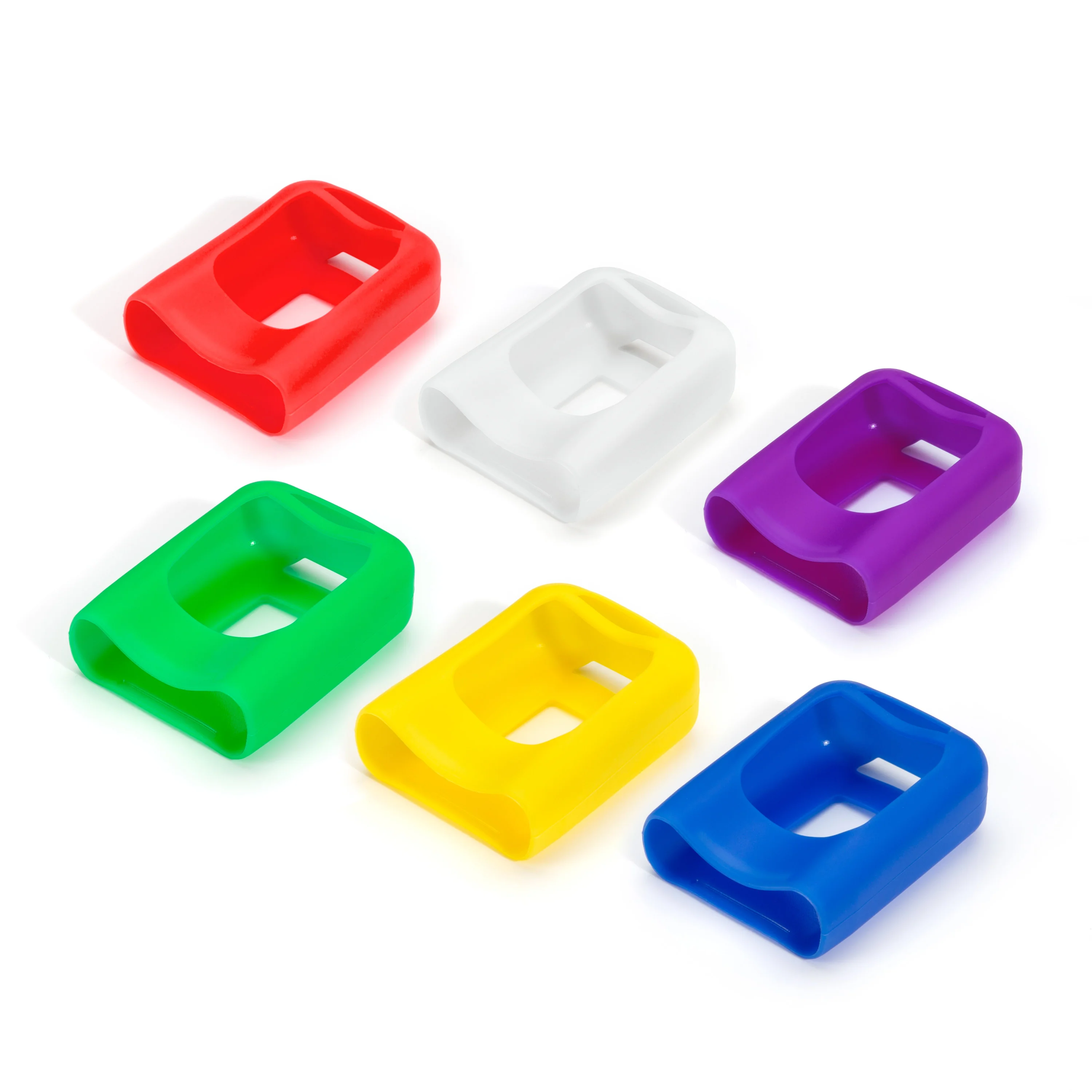 Color-Coded Rubber Protective Boots for Wireless ChassisEAR 2 Transmitters, 6-Pack