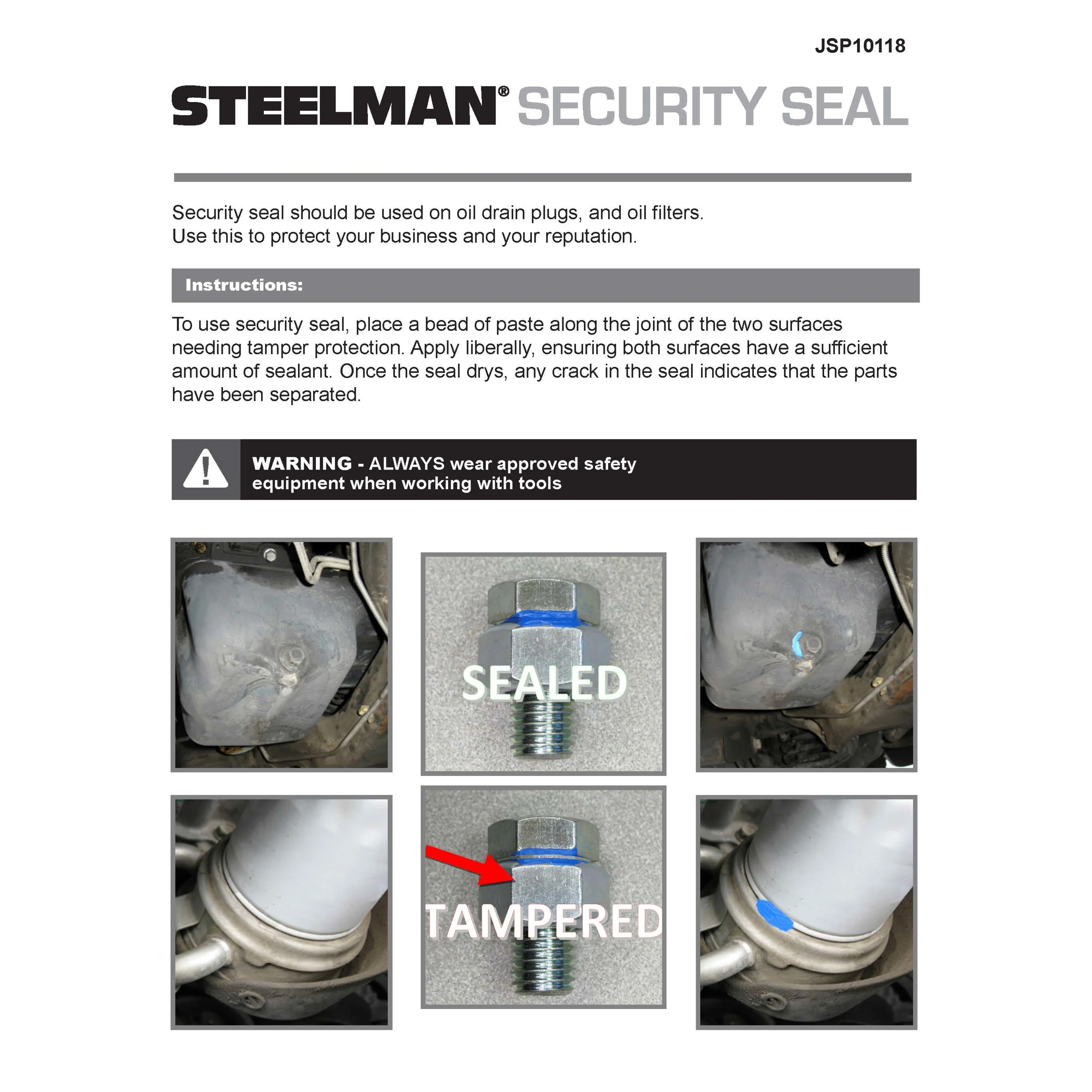 1-Ounce Security Seal, Pack of 10 - Image 5
