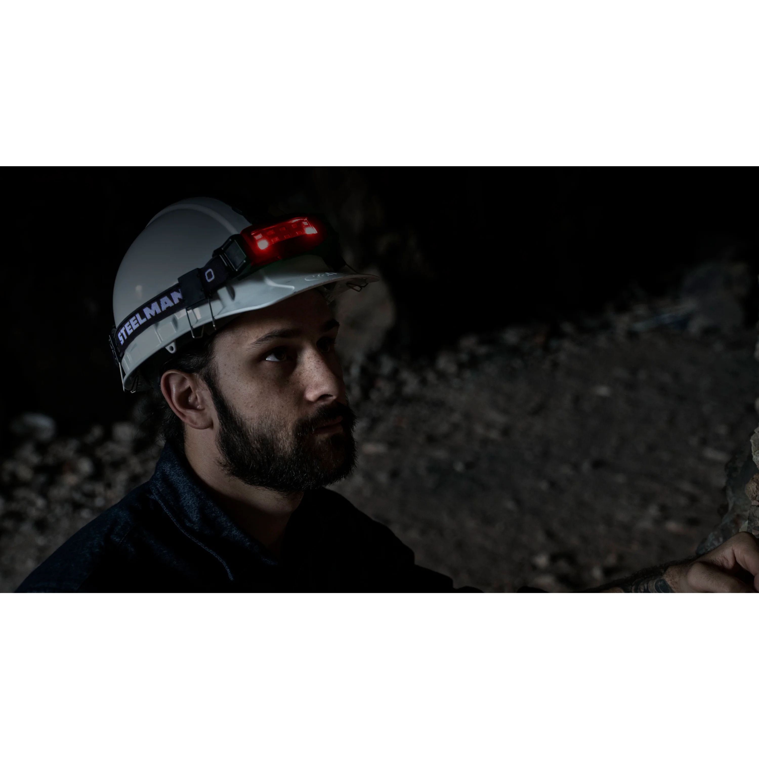 Slim Profile LED 250-Lumen Motion Activated Headlamp with Rear Red Blinker, 3xAA battery powered, includes Red Night-vision LEDs - Image 11