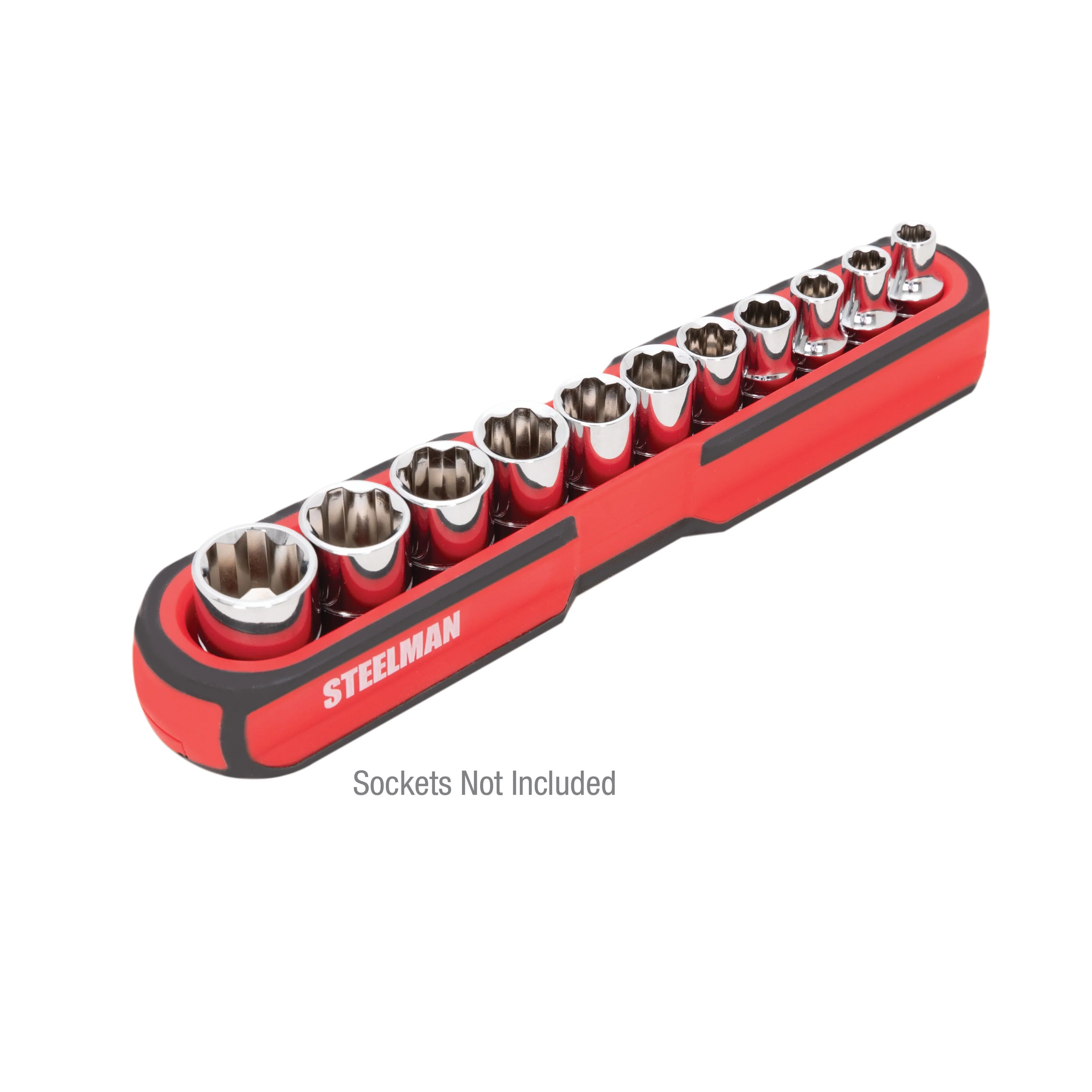 Small 6-Inch Long Magnetic Steel Socket Storage and Parts Accessory Tray - Image 4