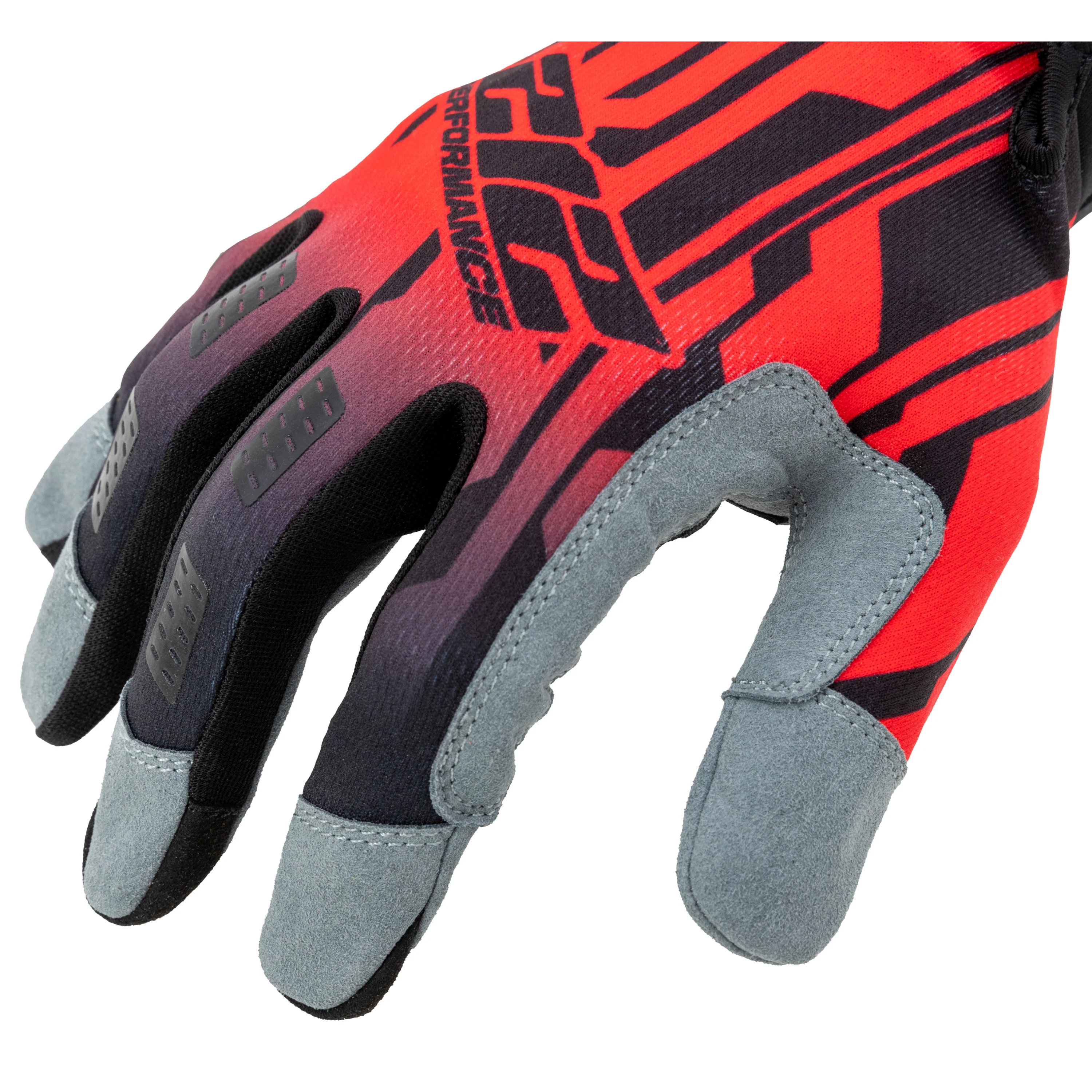 Snag Resistant Breathable Wrencher Work Gloves in Red, Gray, and Black - Image 6
