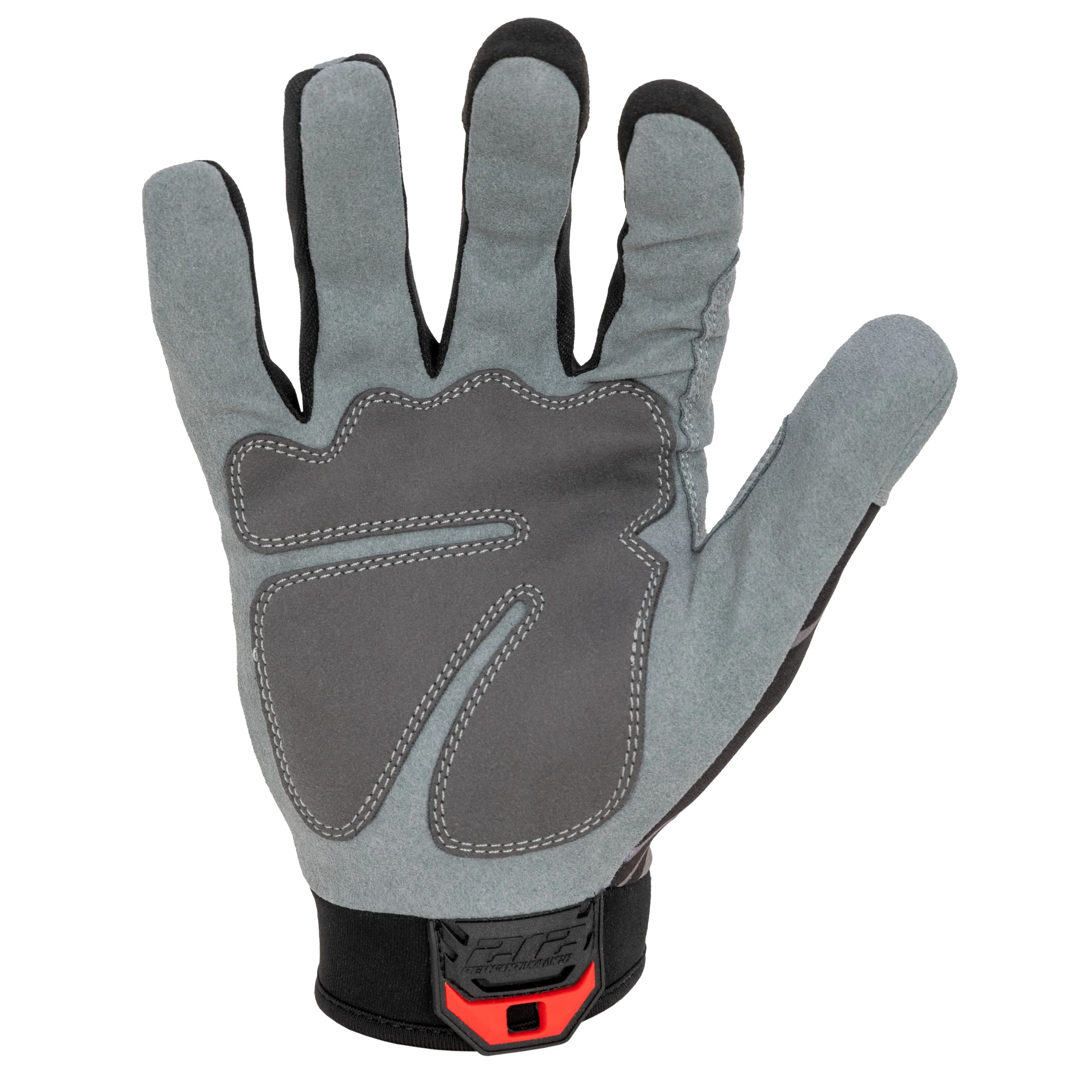 Snag Resistant Breathable Wrencher Work Gloves in Red, Gray, and Black - Image 4