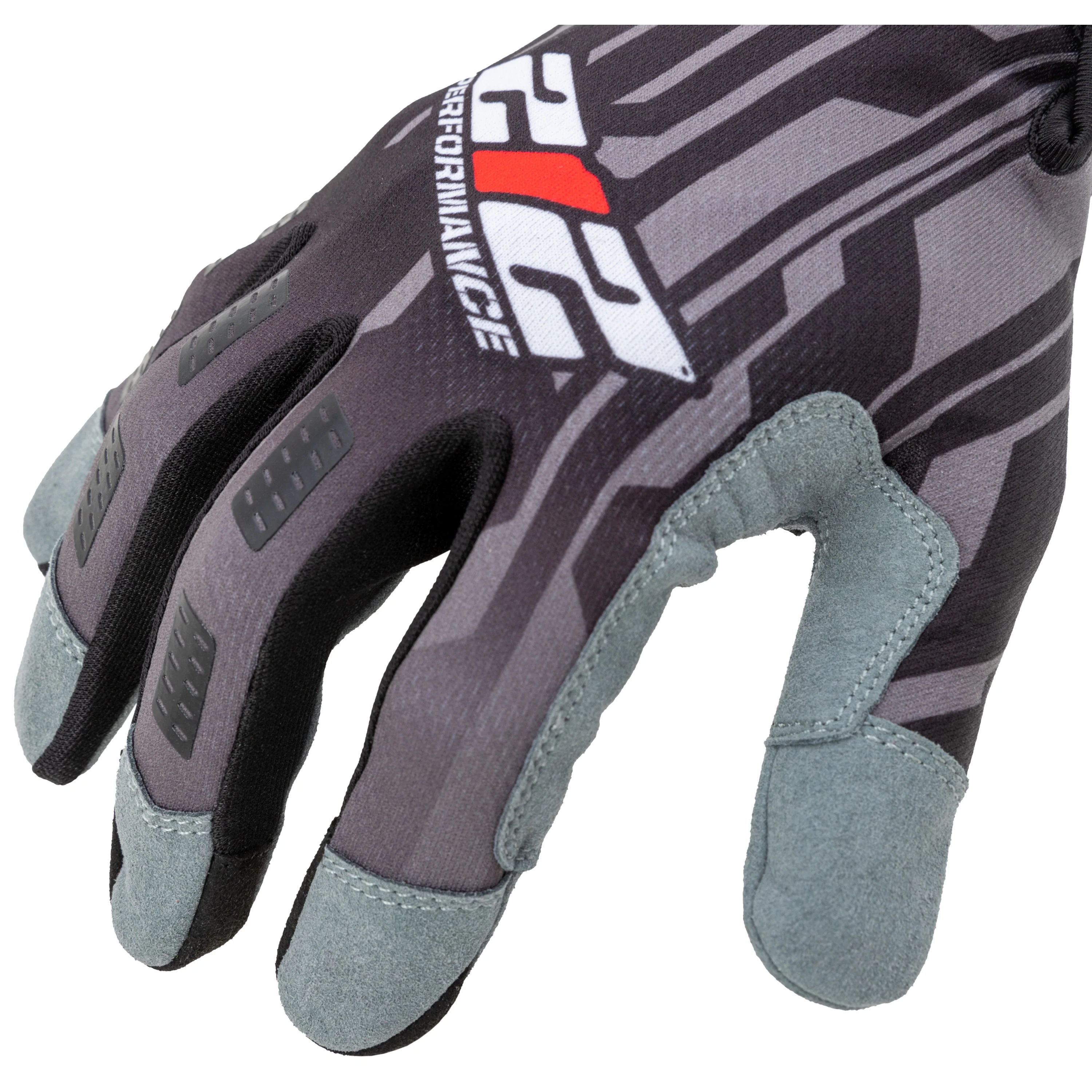 Snag Resistant Breathable Wrencher Work Gloves in Red, Gray, and Black - Image 6