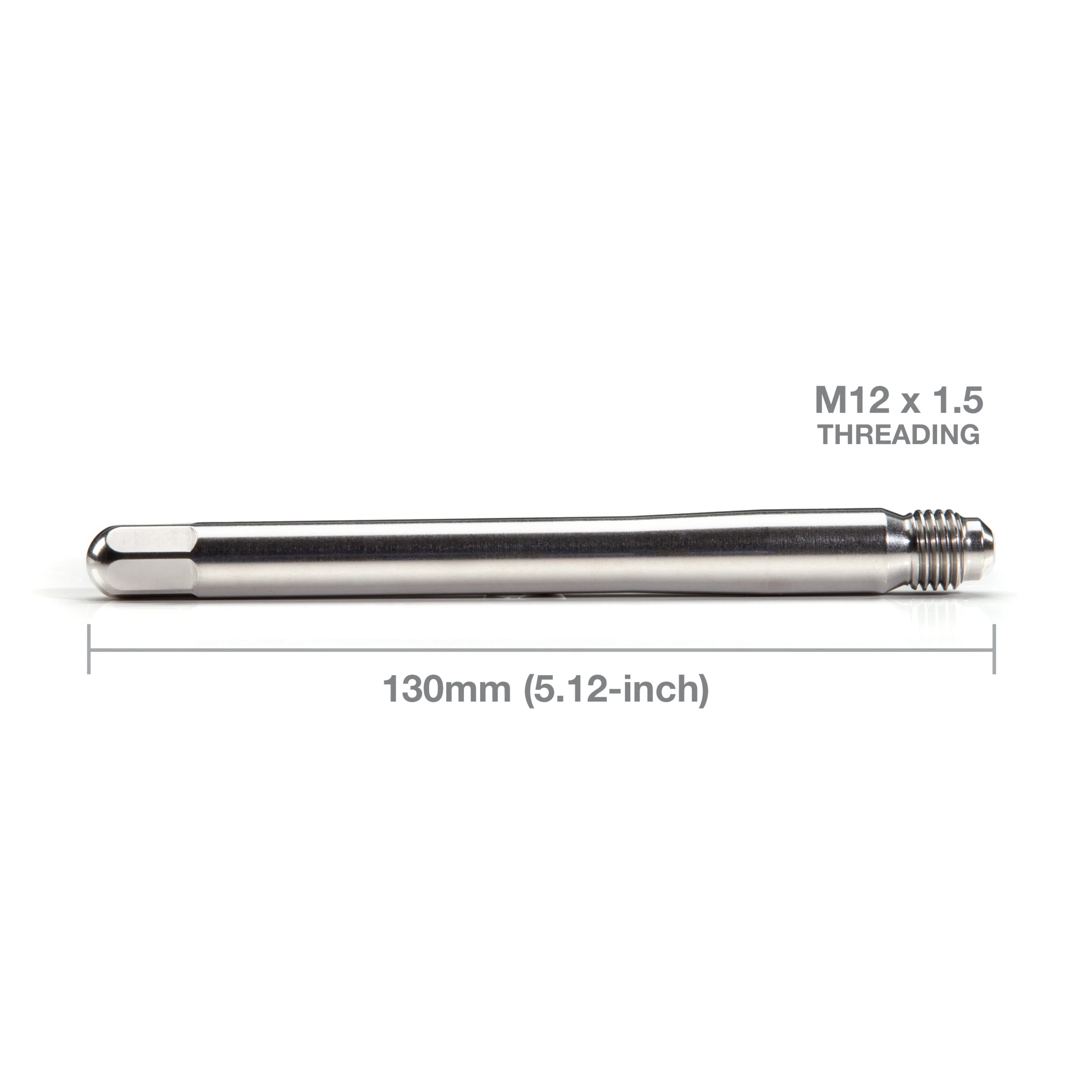 Stainless Steel M12 x 1.5 Hex End Wheel Hanger and Lug Guide Tool - Image 6