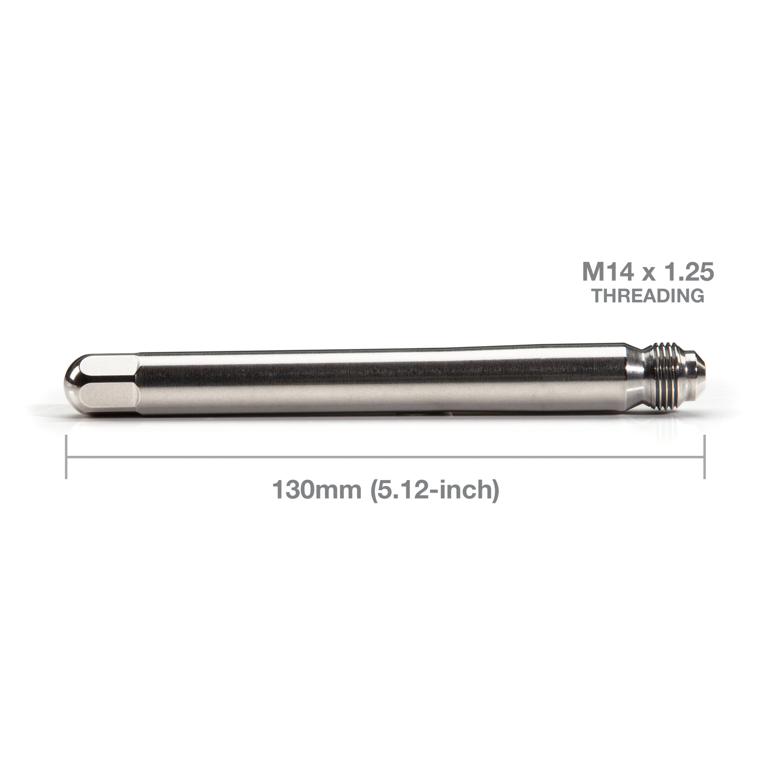 Stainless Steel M14 x 1.25 Hex End Wheel Hanger and Lug Guide Tool - Image 6