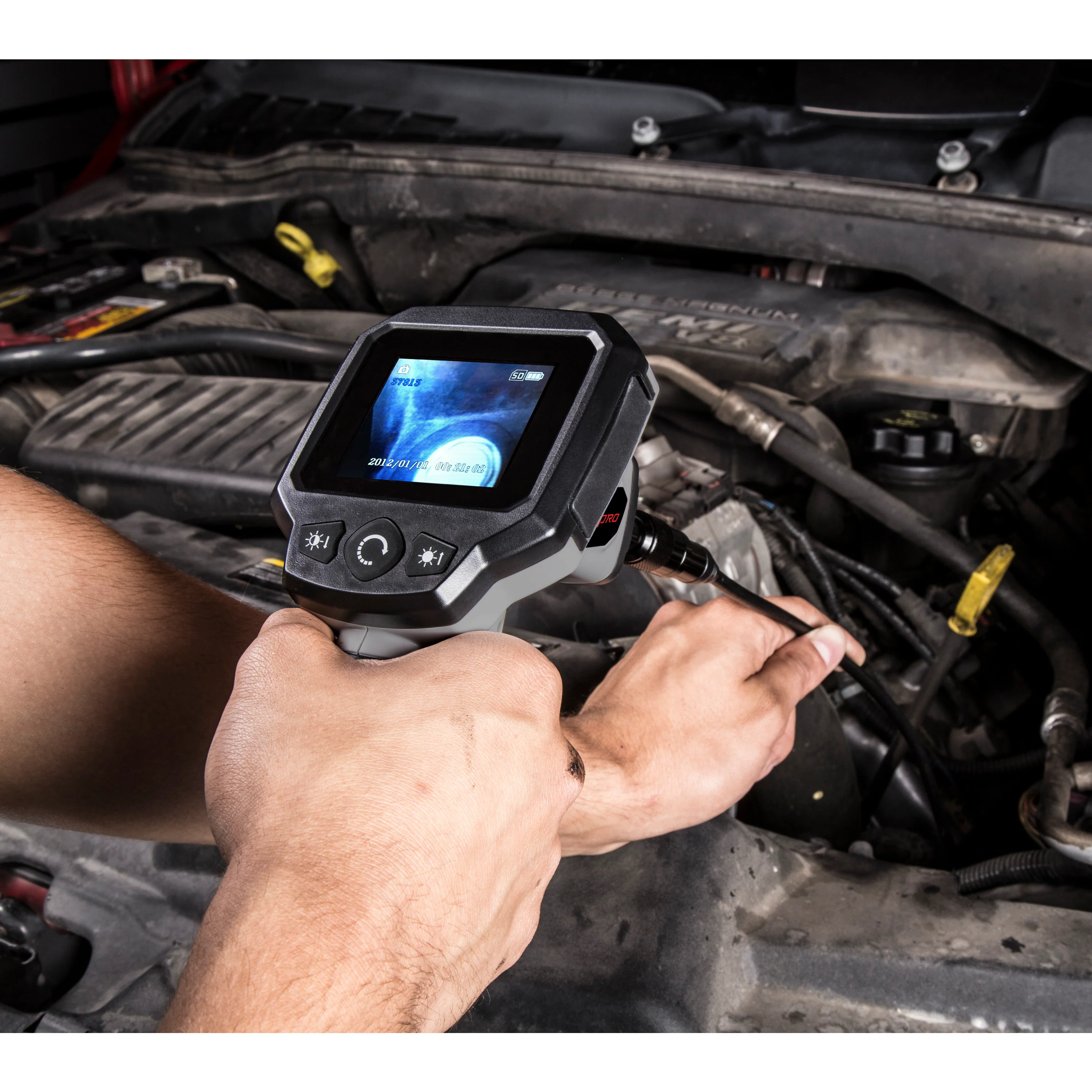 SVS-240 Video Inspection Digital Borescope, 8.5mm Diameter Camera - Image 4