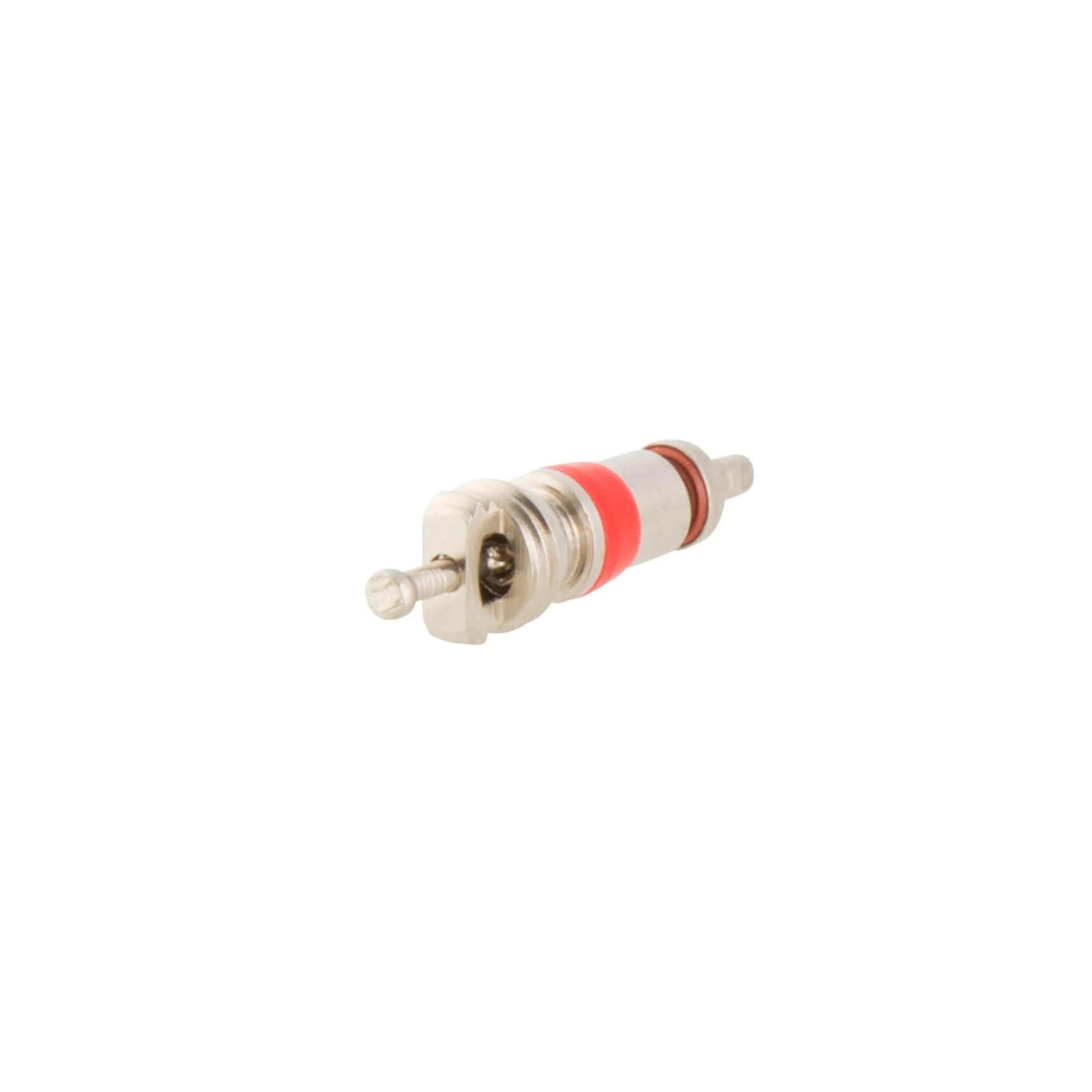 100-Piece Replacement TPMS Short Style Valve Core with Red Teflon Seal Bulk Pack - Image 2