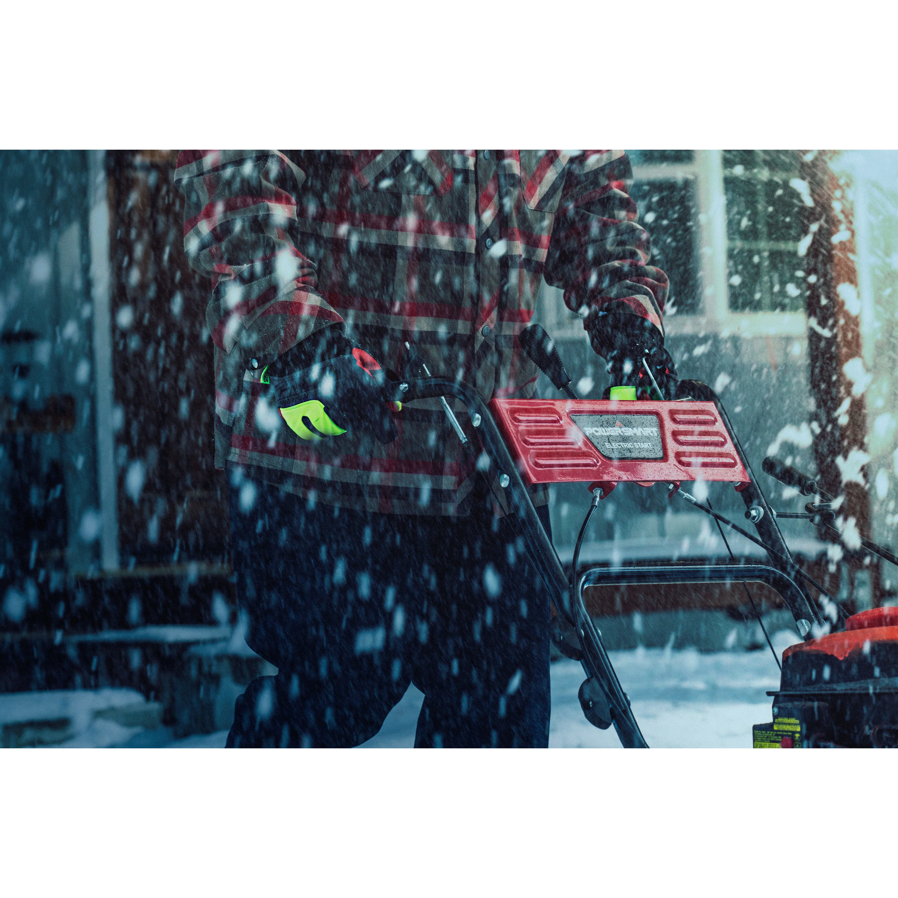 Waterproof Fleece Lined Cut Resistant Tundra Winter Work Gloves in Gray, Red, Black and Yellow - Image 6